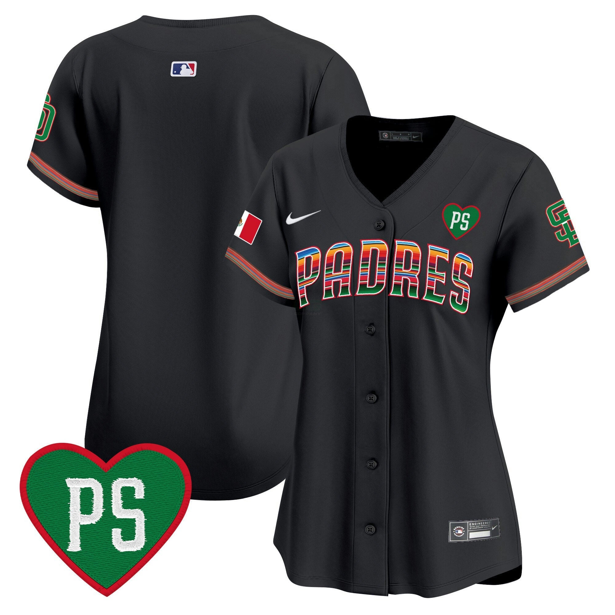 Camisa MLB Women’s Mexico “For Peter” Patch Vapor Premier Limited Jersey