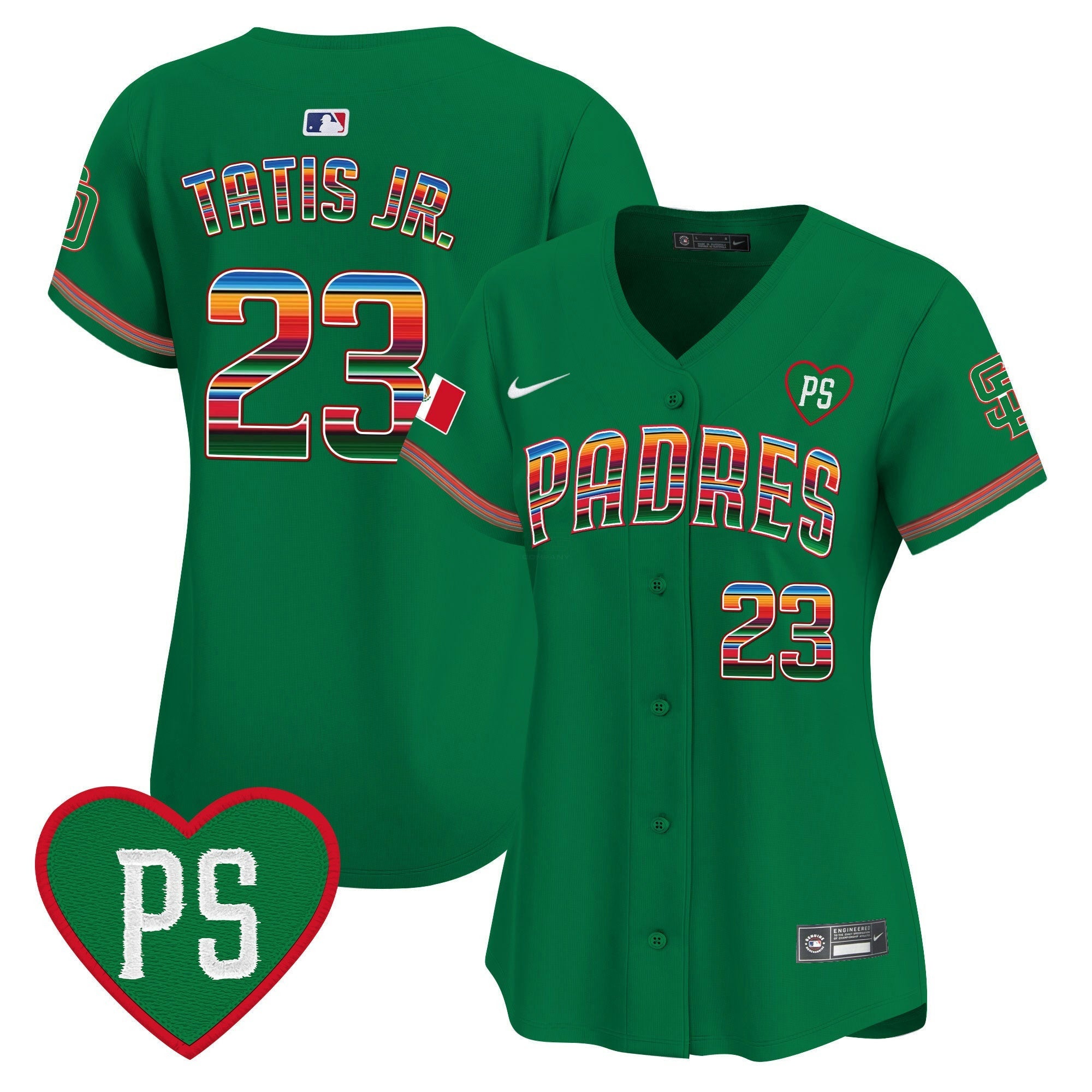Camisa MLB Women’s Mexico “For Peter” Patch Vapor Premier Limited Jersey