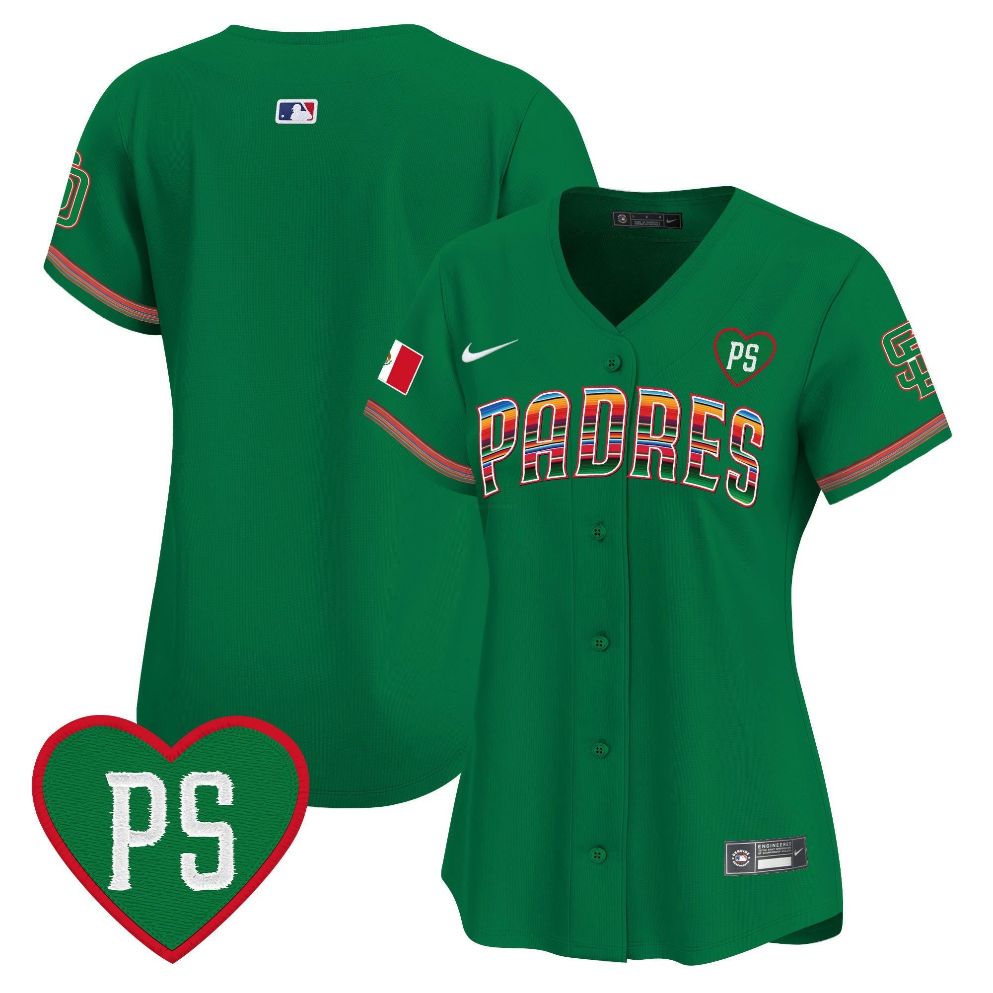 Camisa MLB Women’s Mexico “For Peter” Patch Vapor Premier Limited Jersey