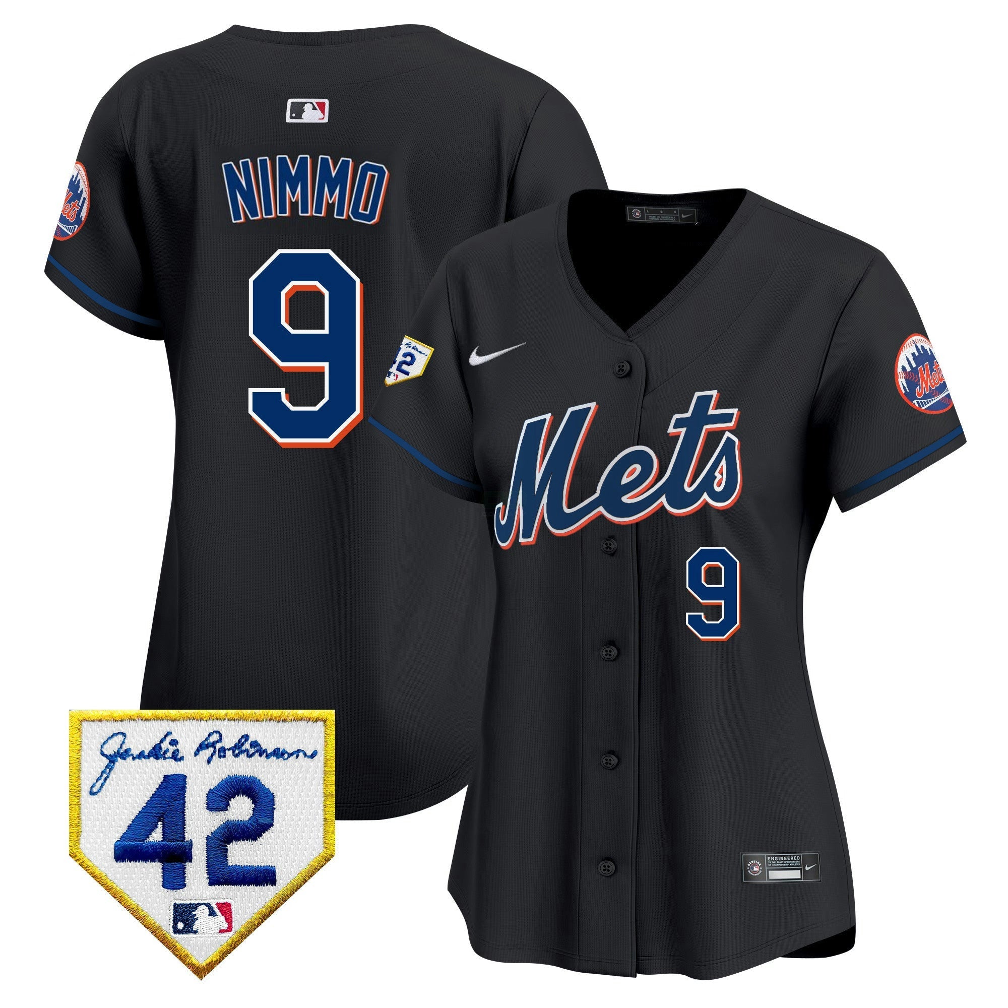 Camisa MLB Women’s New York 2024 Jackie Robinson Patch Vapor Premier Limited Jersey