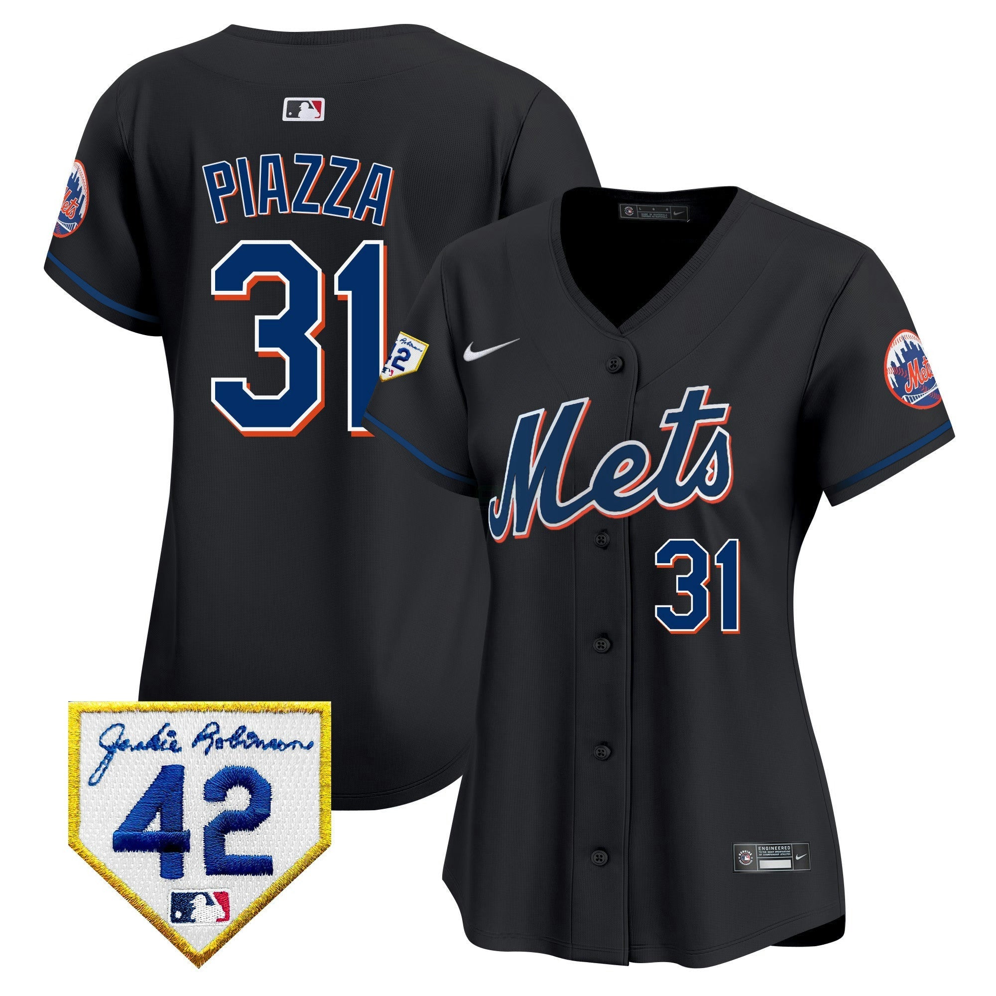 Camisa MLB Women’s New York 2024 Jackie Robinson Patch Vapor Premier Limited Jersey