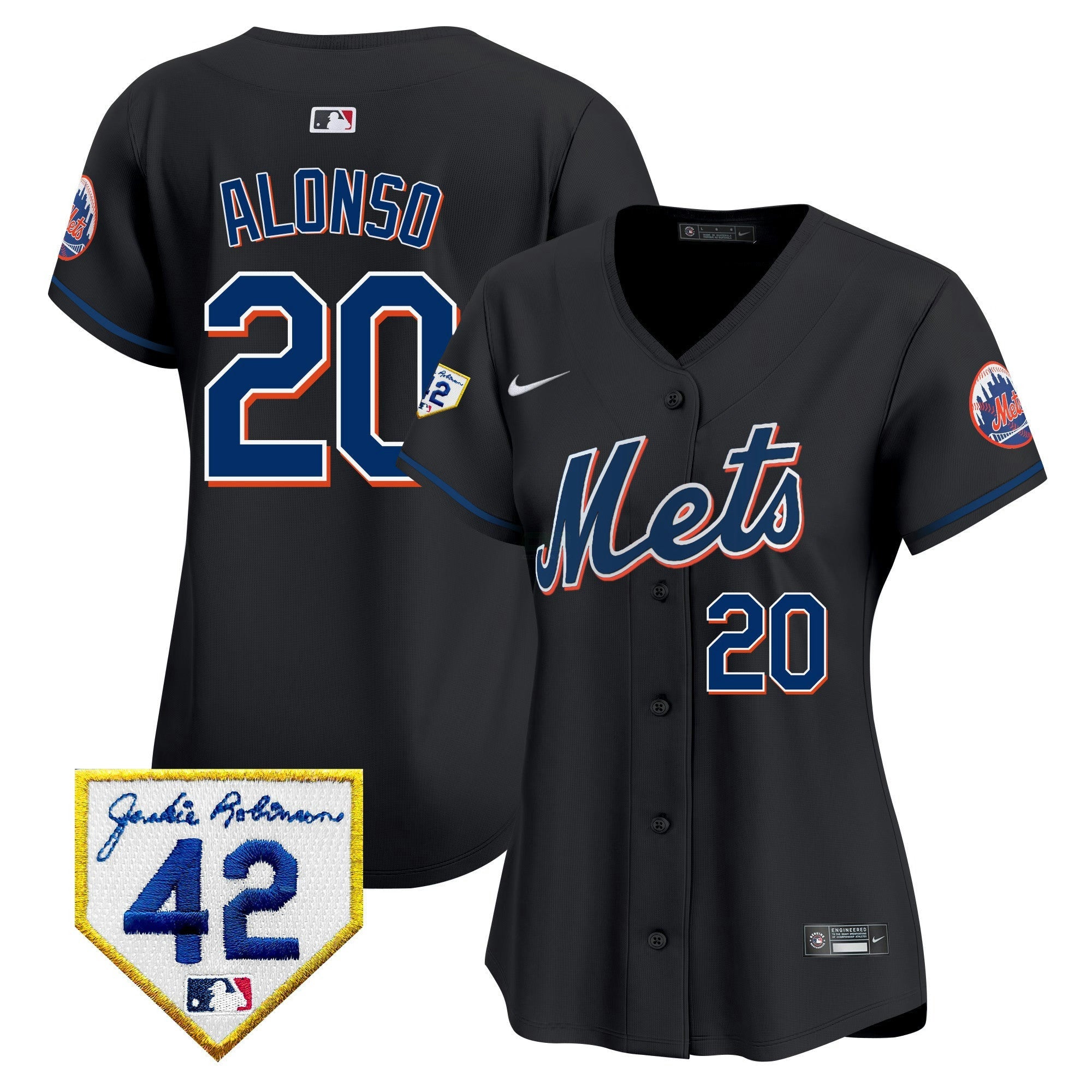 Camisa MLB Women’s New York 2024 Jackie Robinson Patch Vapor Premier Limited Jersey