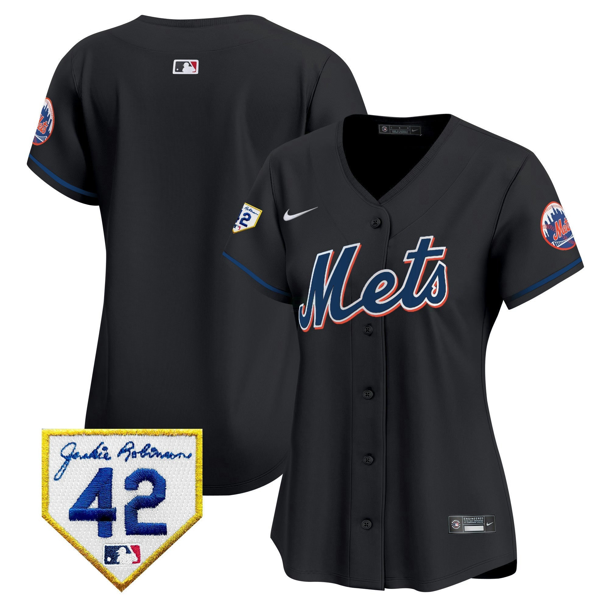 Camisa MLB Women’s New York 2024 Jackie Robinson Patch Vapor Premier Limited Jersey