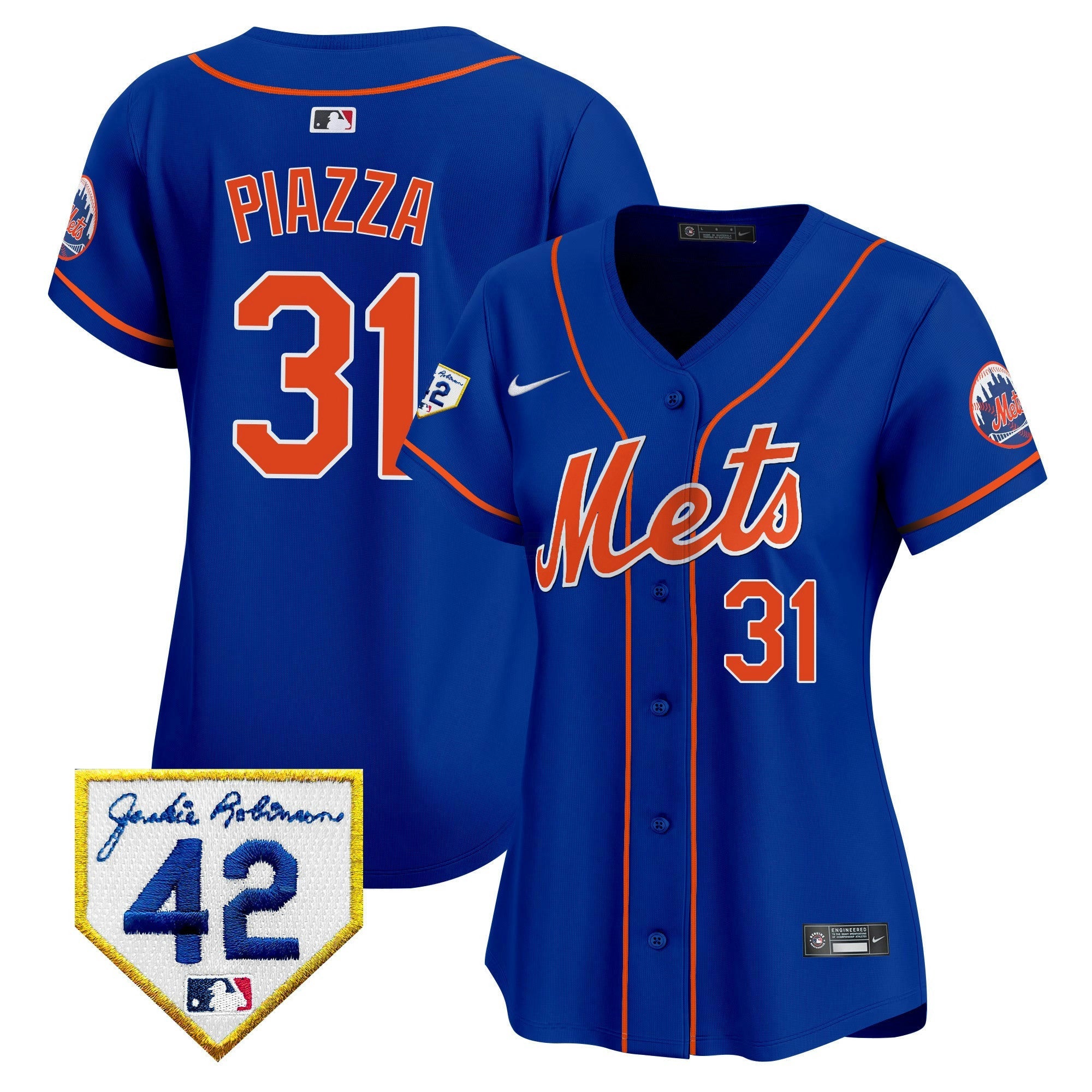 Camisa MLB Women’s New York 2024 Jackie Robinson Patch Vapor Premier Limited Jersey