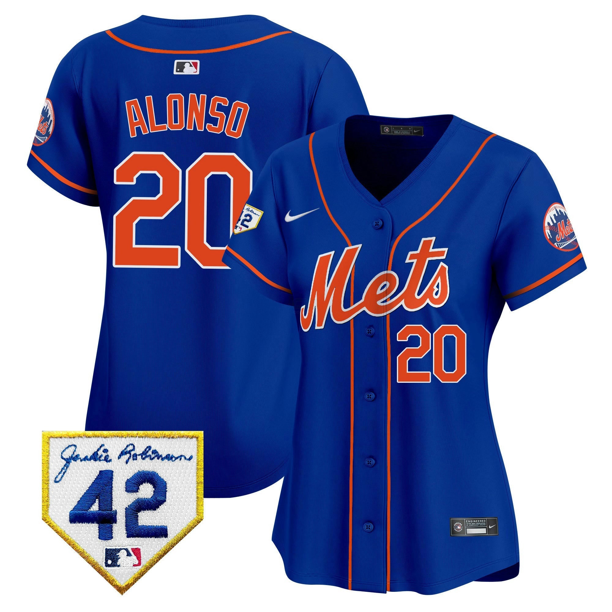 Camisa MLB Women’s New York 2024 Jackie Robinson Patch Vapor Premier Limited Jersey