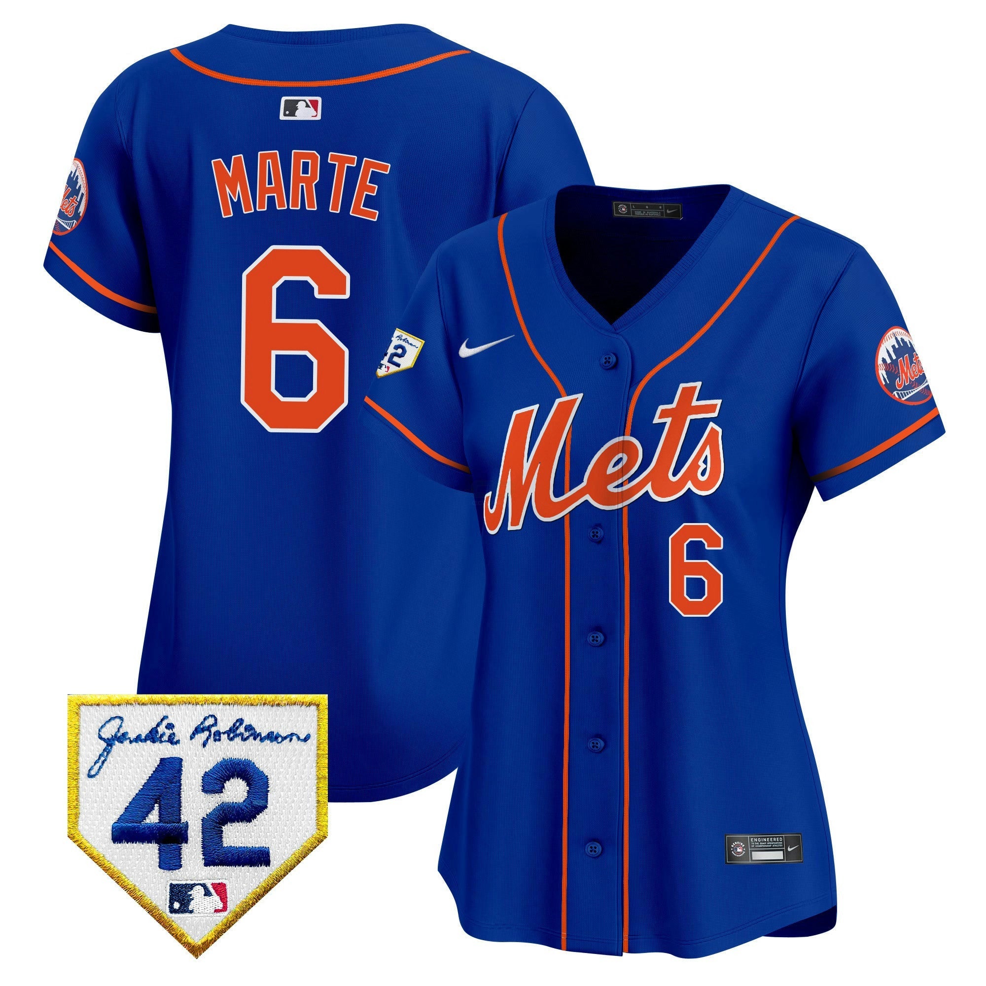 Camisa MLB Women’s New York 2024 Jackie Robinson Patch Vapor Premier Limited Jersey