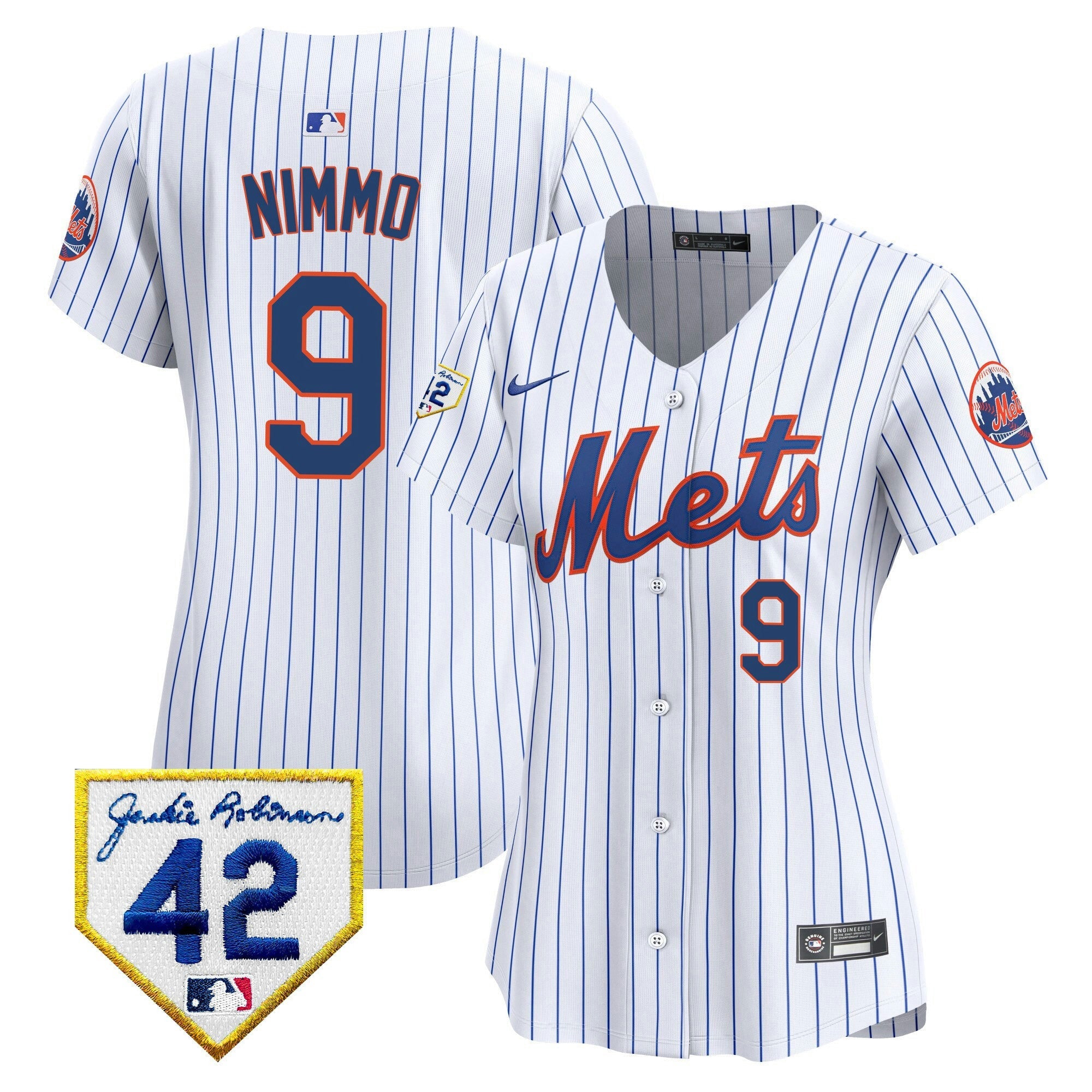 Camisa MLB Women’s New York 2024 Jackie Robinson Patch Vapor Premier Limited Jersey
