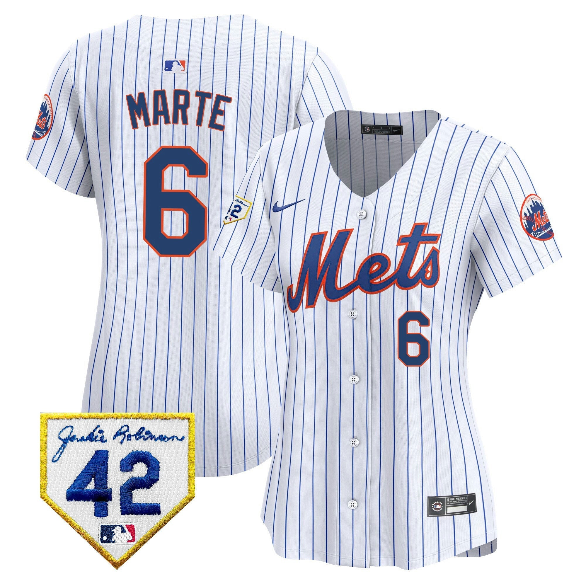 Camisa MLB Women’s New York 2024 Jackie Robinson Patch Vapor Premier Limited Jersey