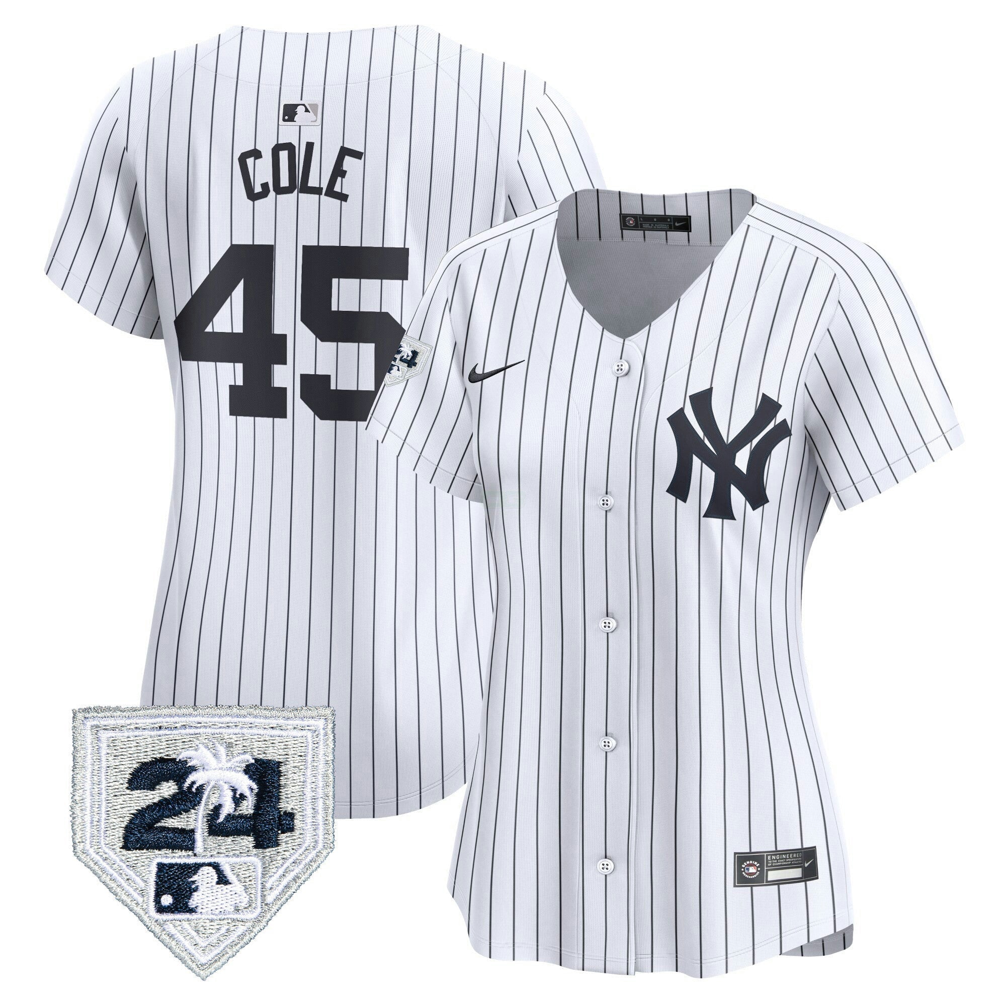 Camisa MLB Women’s New York 2024 Spring Training Patch Vapor Premier Limited Jersey
