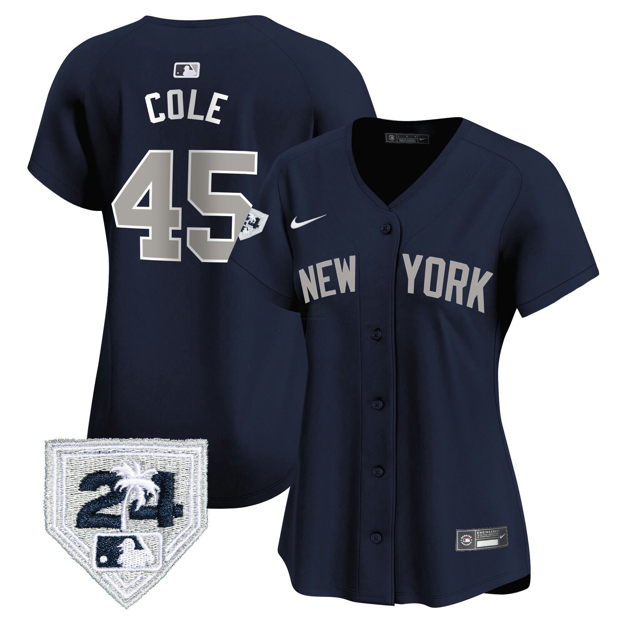 Camisa MLB Women’s New York 2024 Spring Training Patch Vapor Premier Limited Jersey