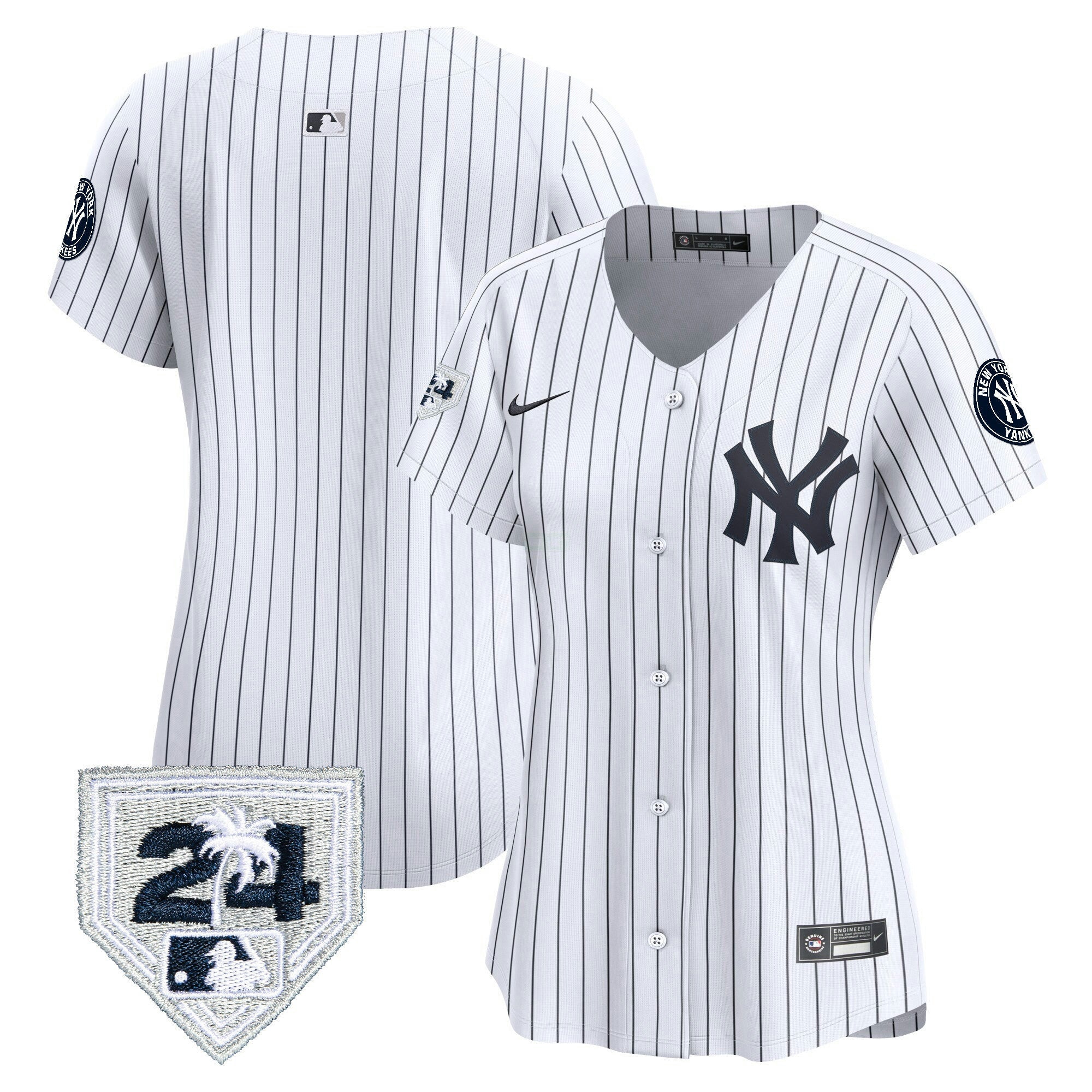 Camisa MLB Women’s New York 2024 Spring Training Patch Vapor Premier Limited Jersey V2