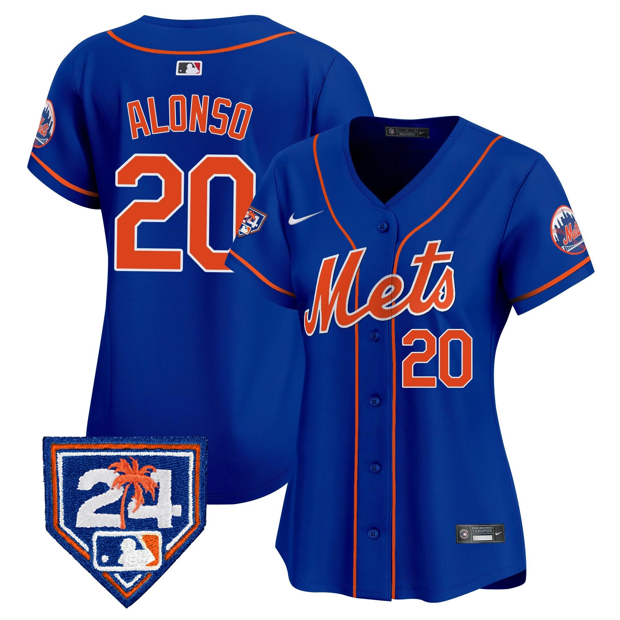 Camisa MLB Women’s New York 2024 Spring Training Vapor Premier Limited Jersey V2