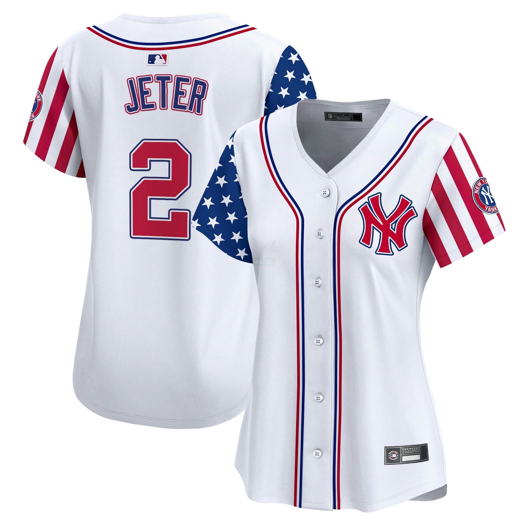Camisa MLB Women’s New York 2025 Independence Day Vapor Premier Limited Jersey