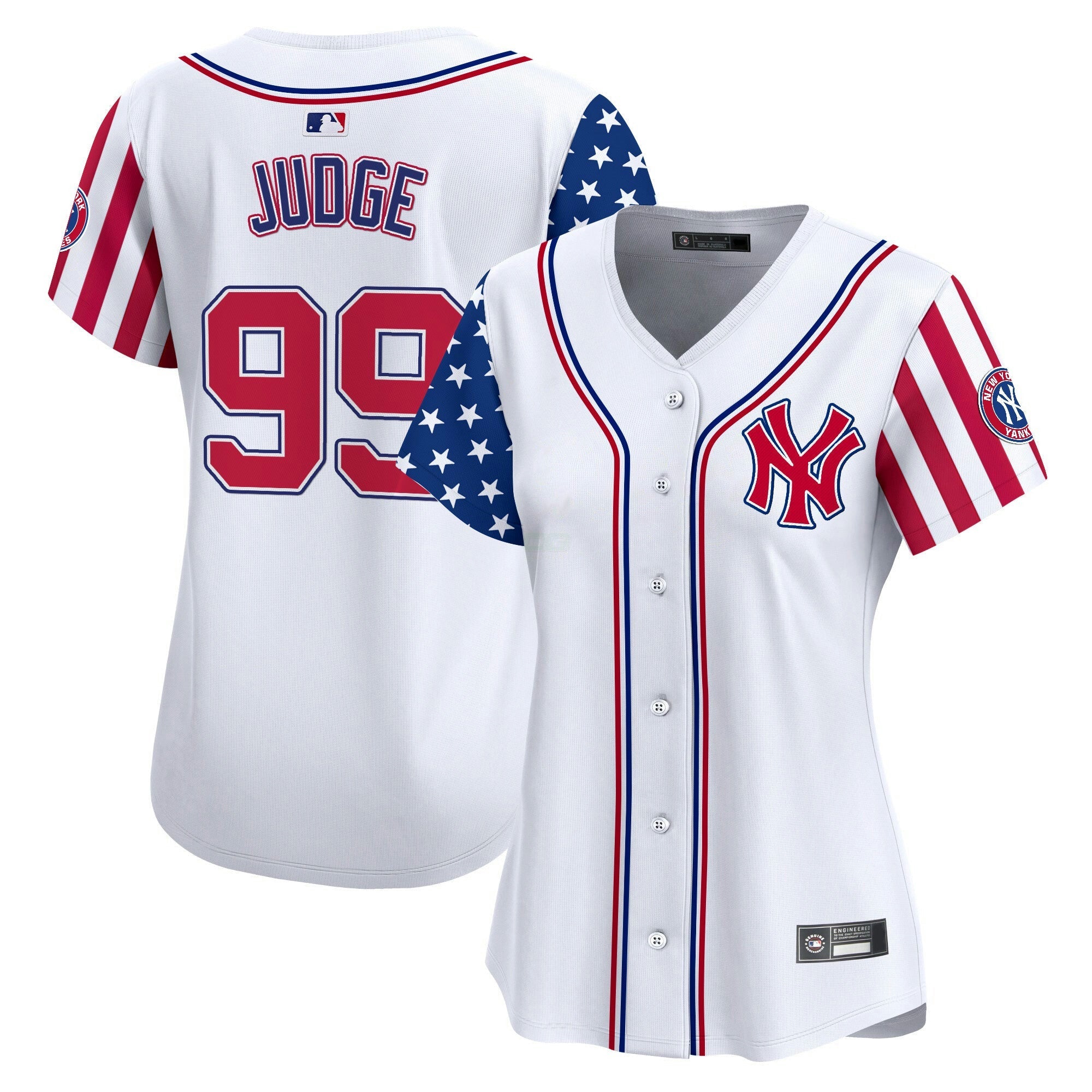 Camisa MLB Women’s New York 2025 Independence Day Vapor Premier Limited Jersey