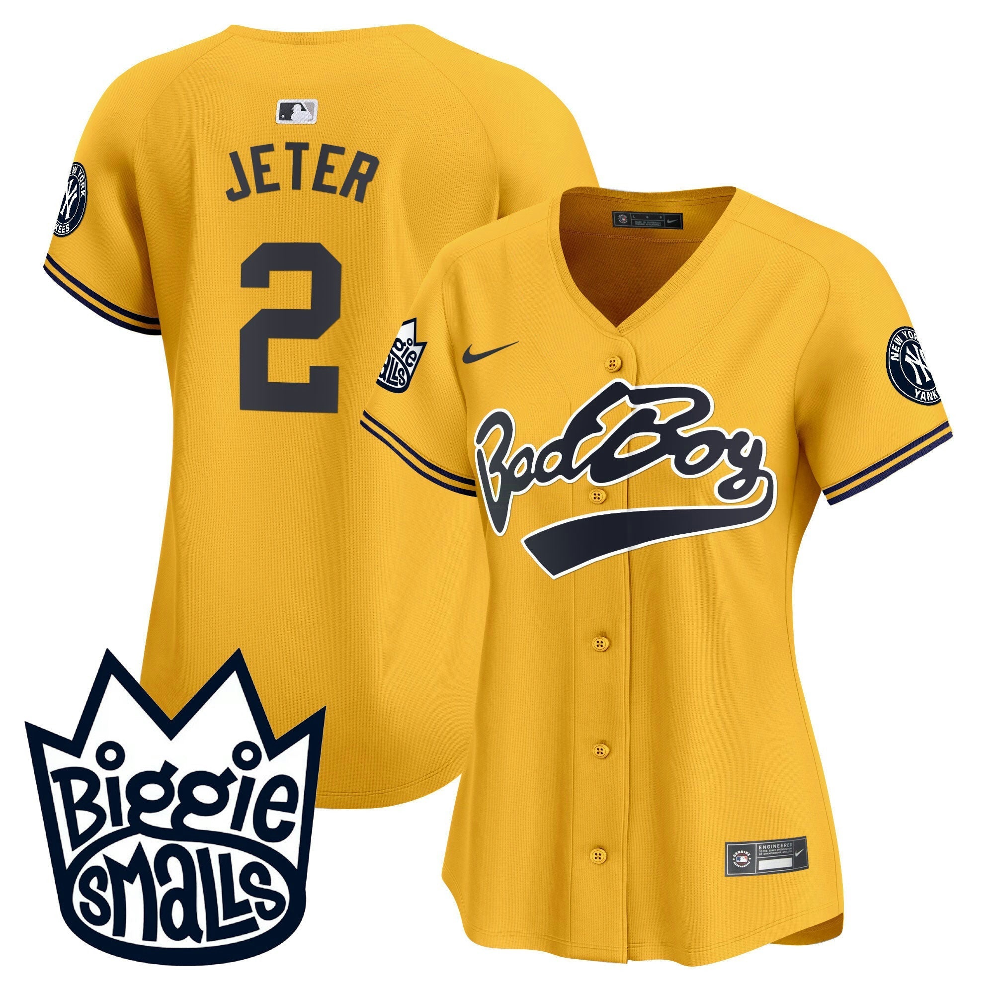 Camisa MLB Women’s New York Biggie Smalls Vapor Premier Limited Jersey