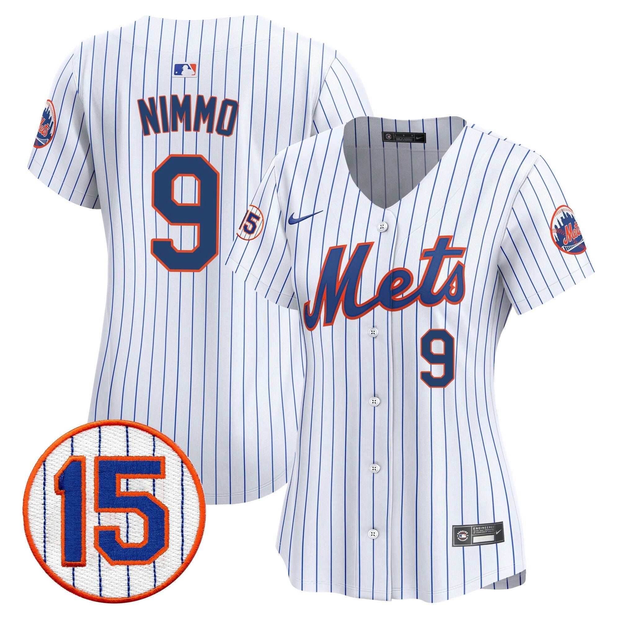 Camisa MLB Women’s New York Jerry Grote Patch Vapor Premier Limited Jersey