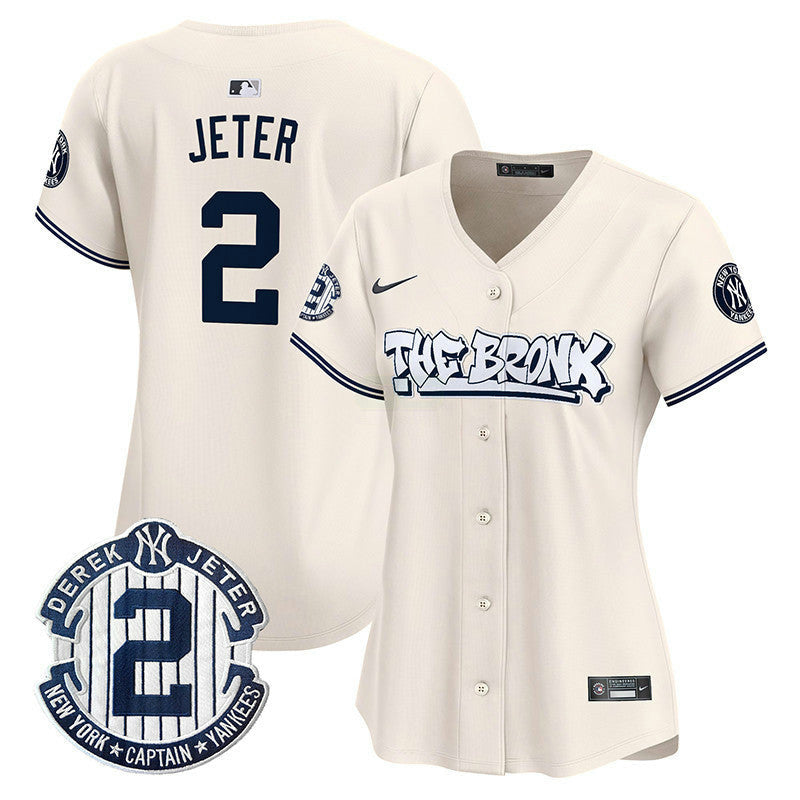 Camisa MLB Women’s New York The Bronx Graffiti Vapor Premier Limited Jersey