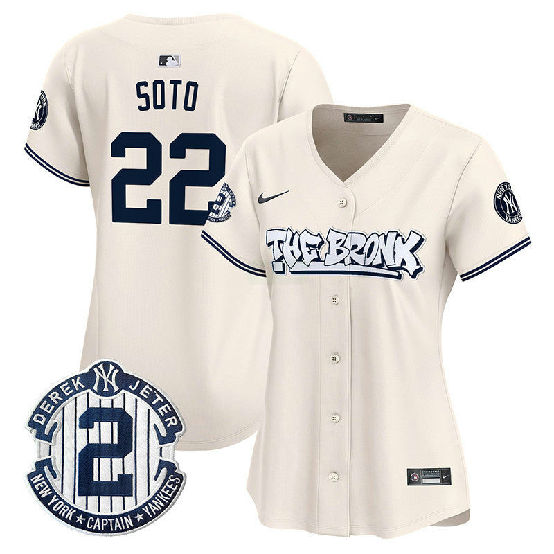 Camisa MLB Women’s New York The Bronx Graffiti Vapor Premier Limited Jersey