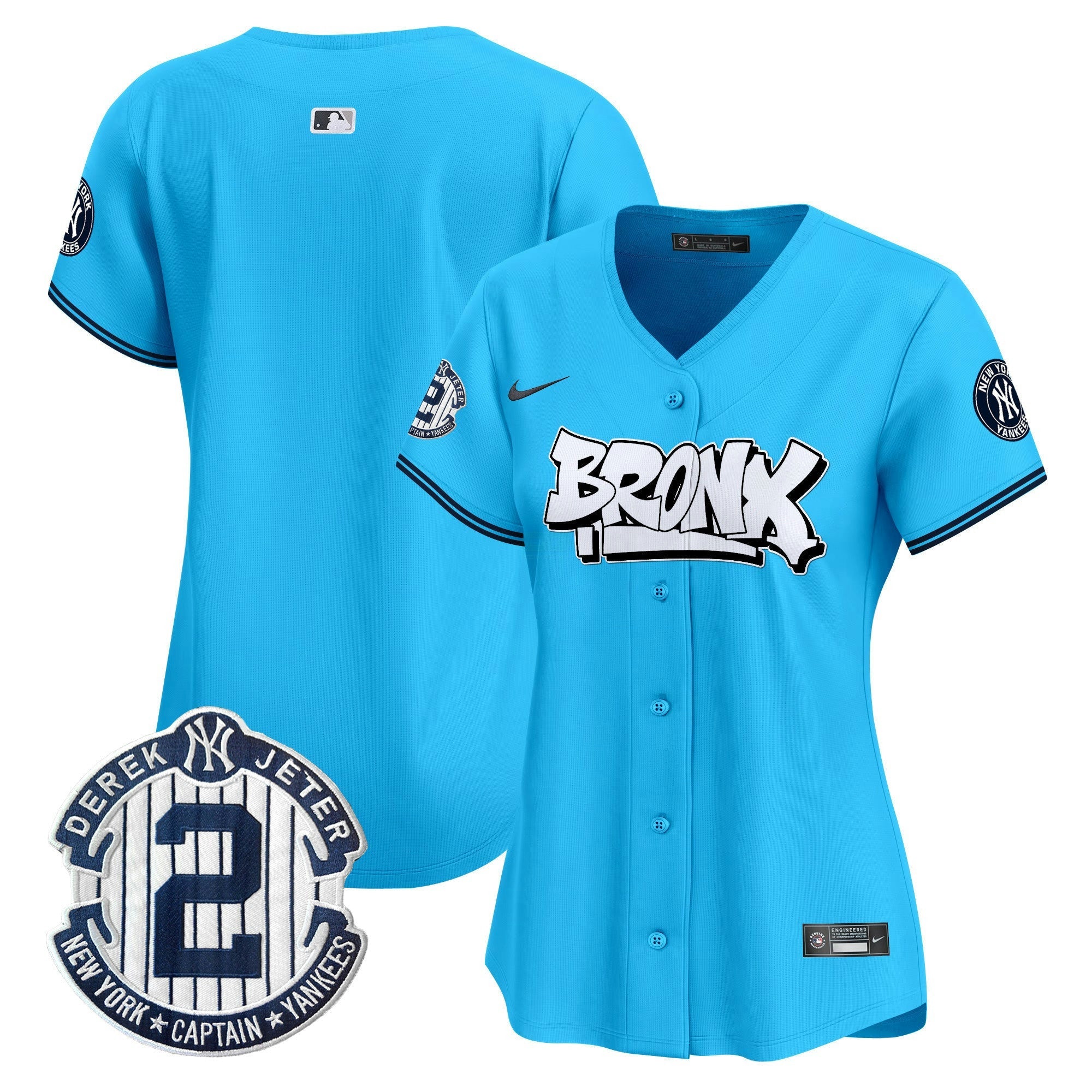 Camisa MLB Women’s New York The Bronx Graffiti Vapor Premier Limited Jersey V3