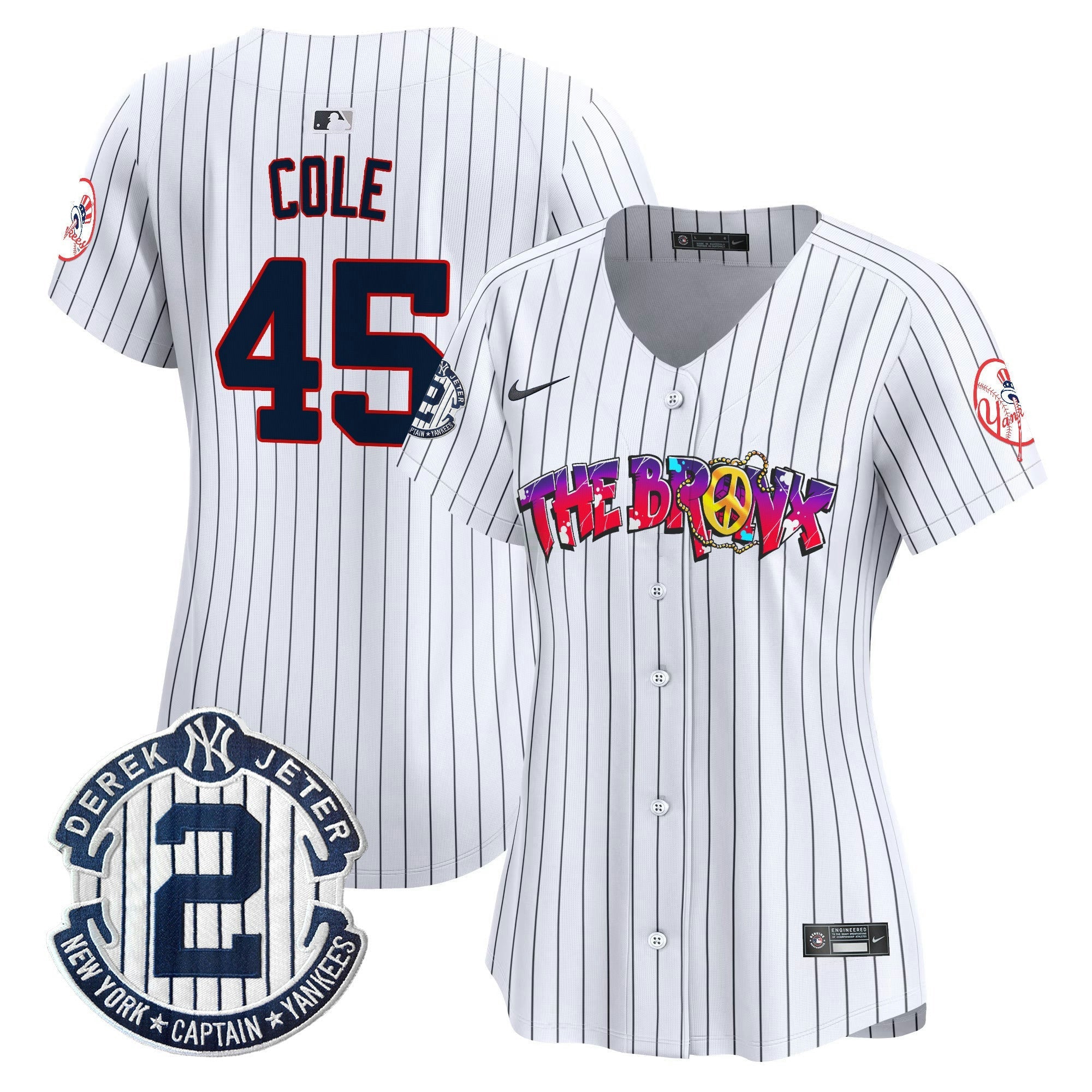 Camisa MLB Women’s New York The Bronx Graffiti Vapor Premier Limited Jersey V7