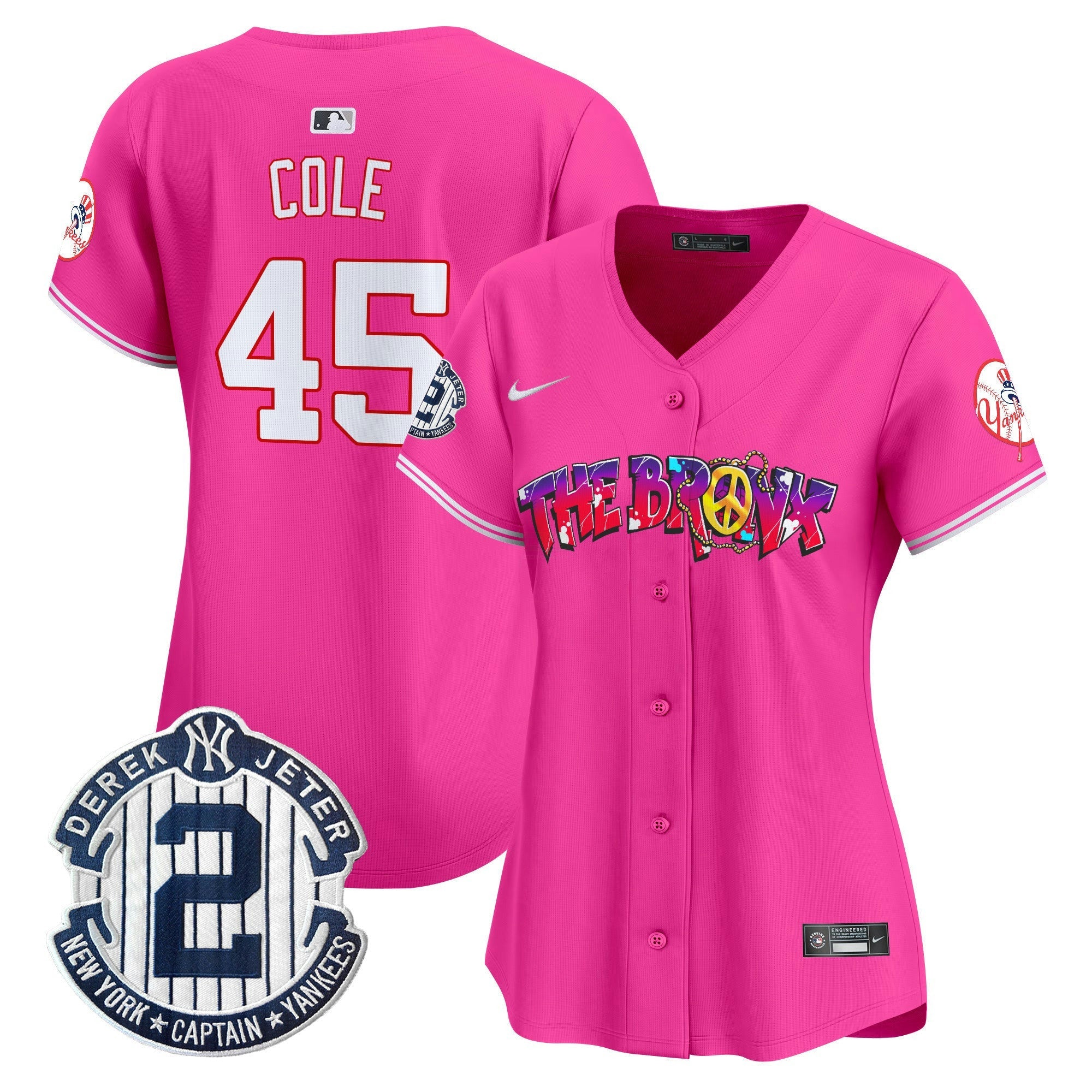 Camisa MLB Women’s New York The Bronx Graffiti Vapor Premier Limited Jersey V7