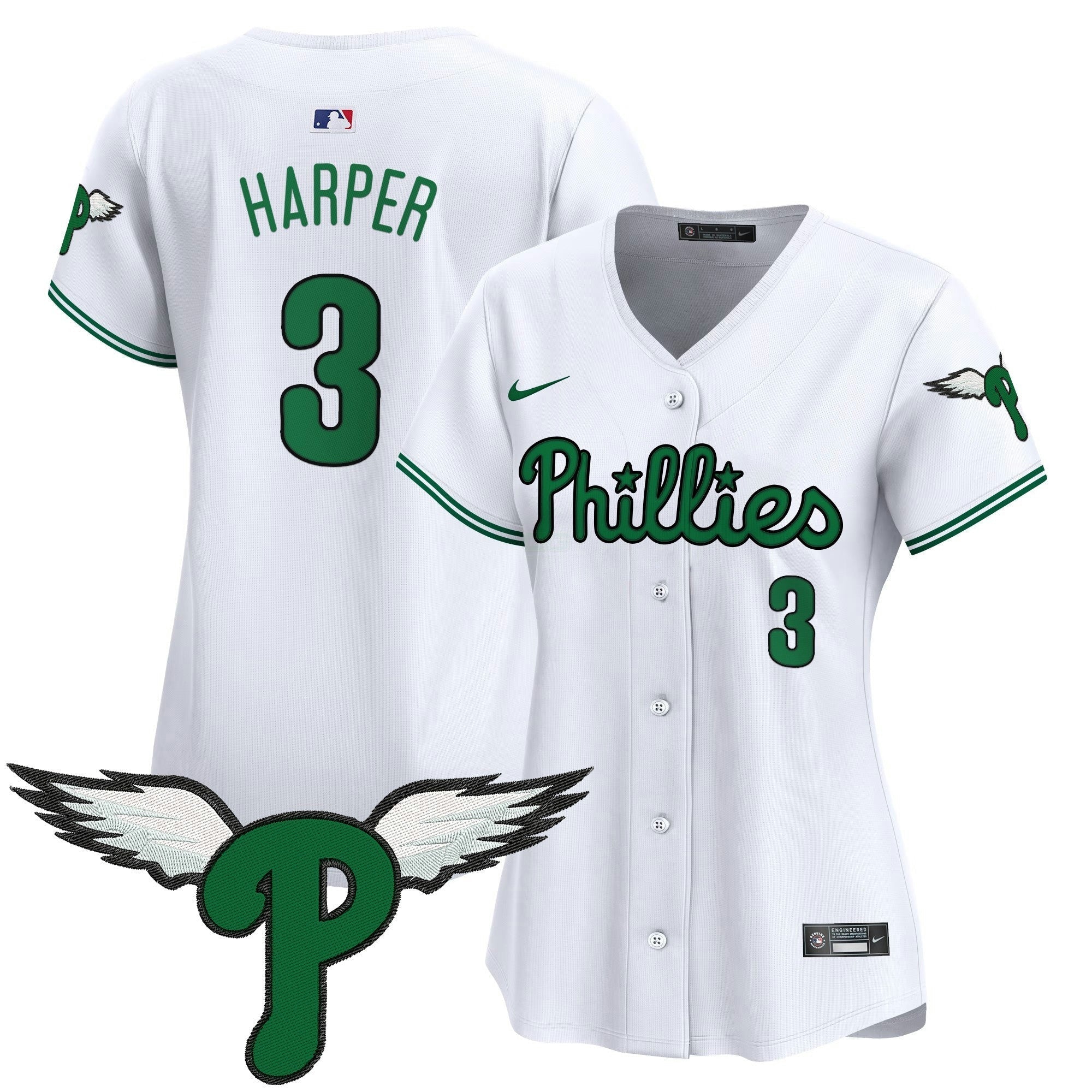 Camisa MLB Women’s Philadelphia 2025 Vapor Premier Limited Jersey