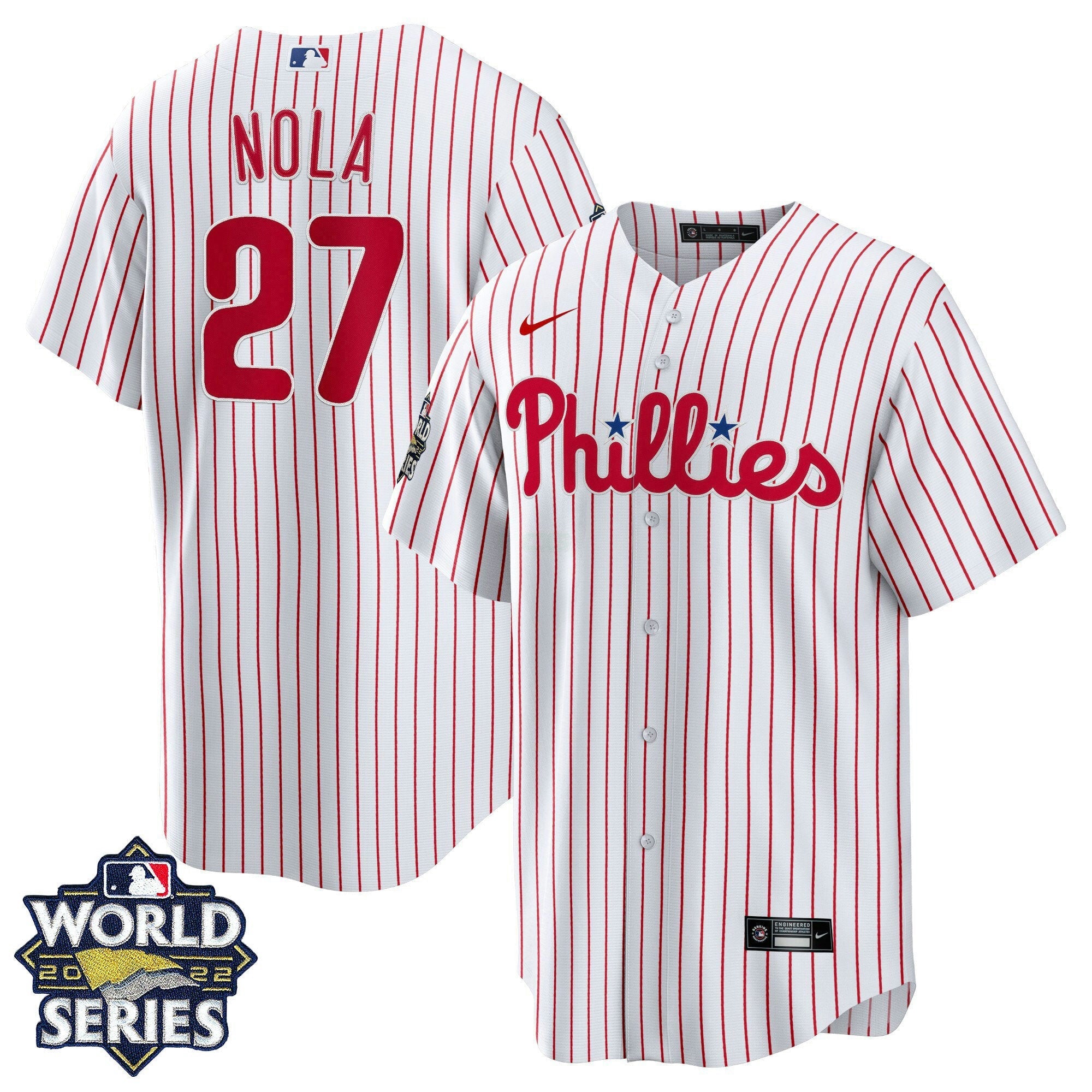 Camisa MLB Women’s Philadelphia Gold 2022 World Series Jersey