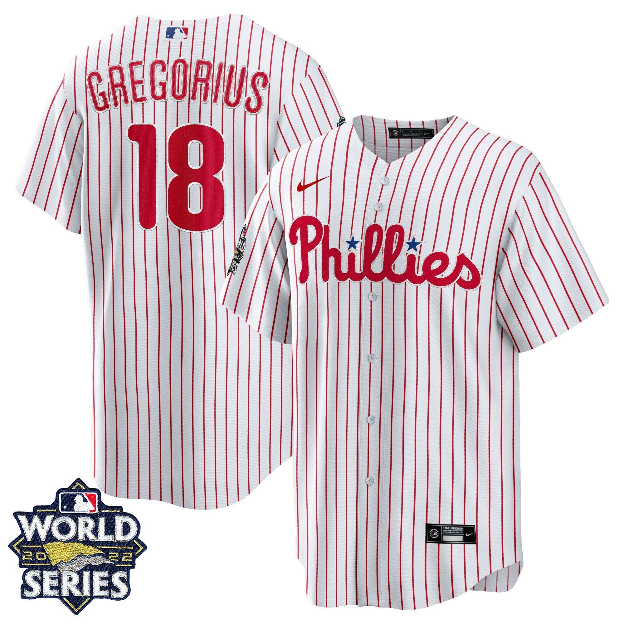 Camisa MLB Women’s Philadelphia Gold 2022 World Series Jersey