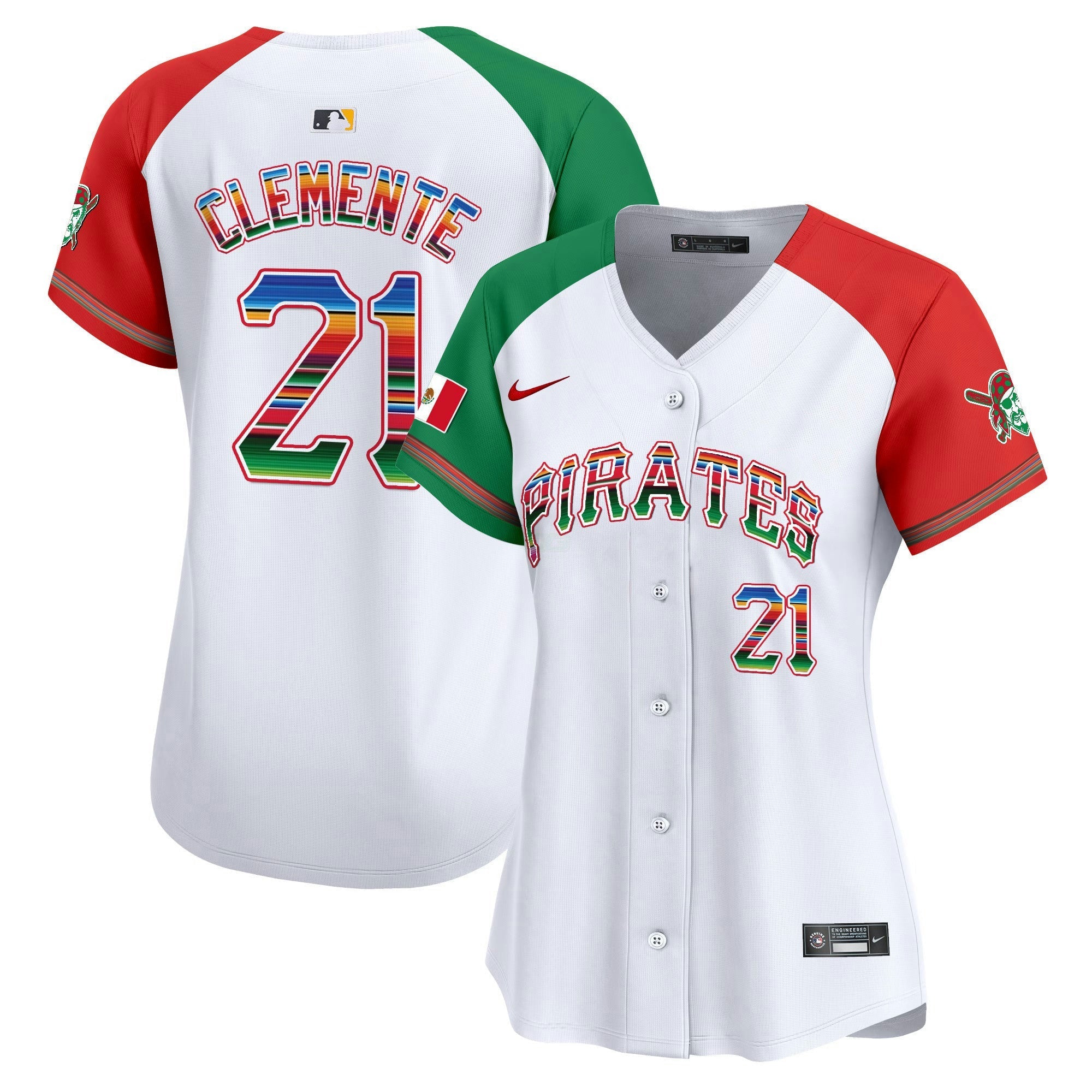 Camisa MLB Women’s Pittsburgh Mexico Vapor Premier Limited Jersey