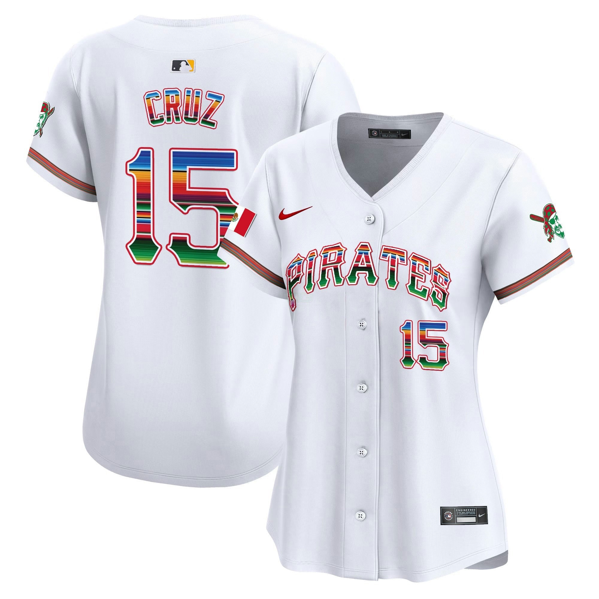Camisa MLB Women’s Pittsburgh Mexico Vapor Premier Limited Jersey