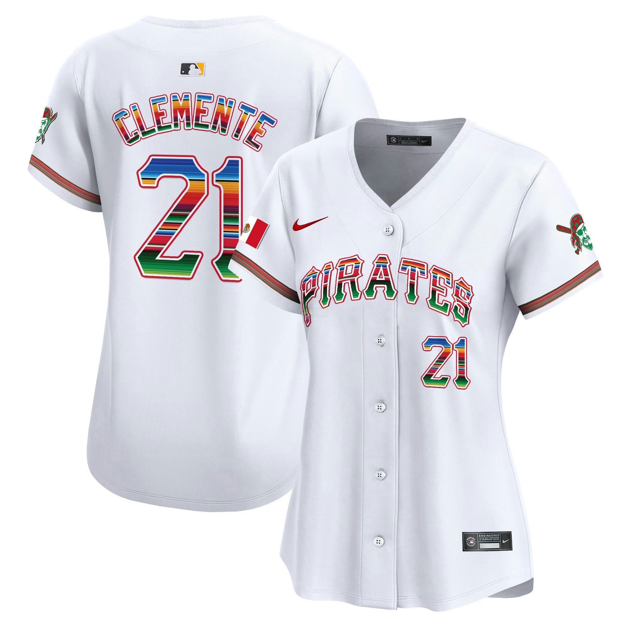 Camisa MLB Women’s Pittsburgh Mexico Vapor Premier Limited Jersey
