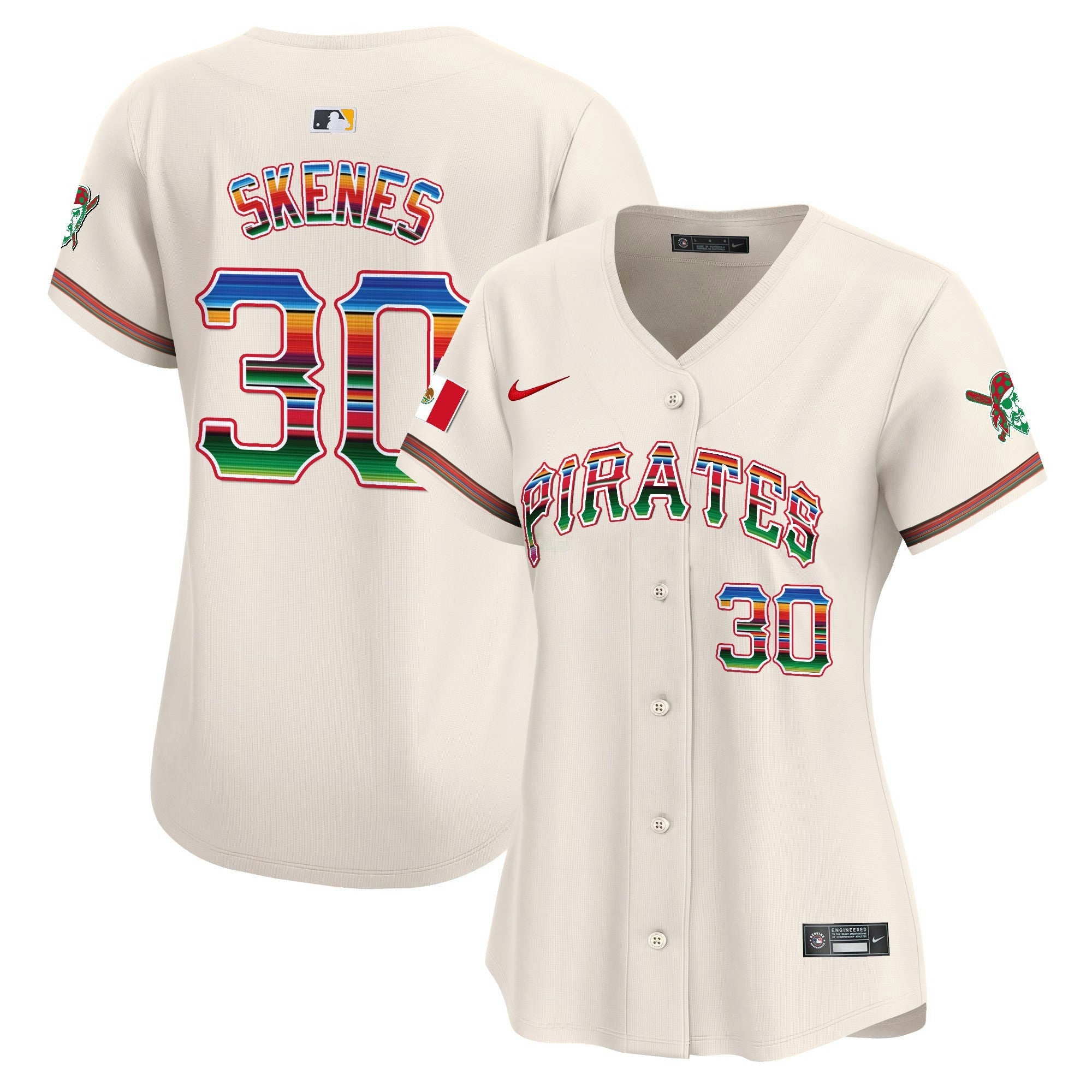 Camisa MLB Women’s Pittsburgh Mexico Vapor Premier Limited Jersey