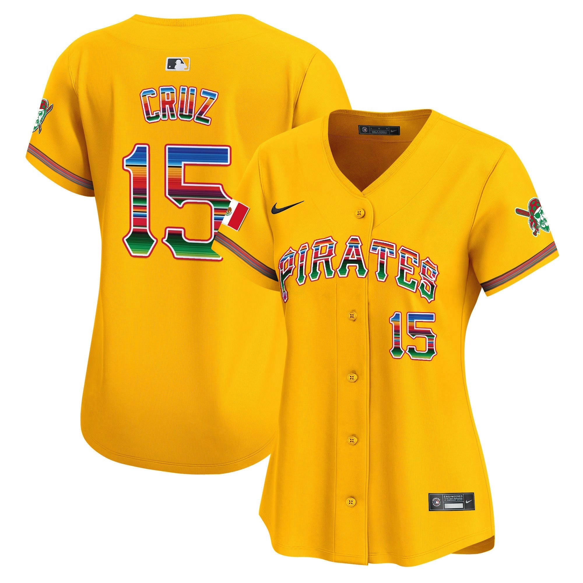 Camisa MLB Women’s Pittsburgh Mexico Vapor Premier Limited Jersey