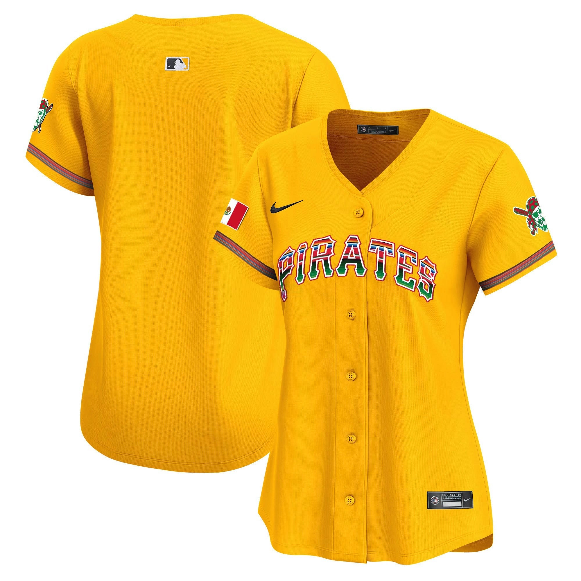Camisa MLB Women’s Pittsburgh Mexico Vapor Premier Limited Jersey