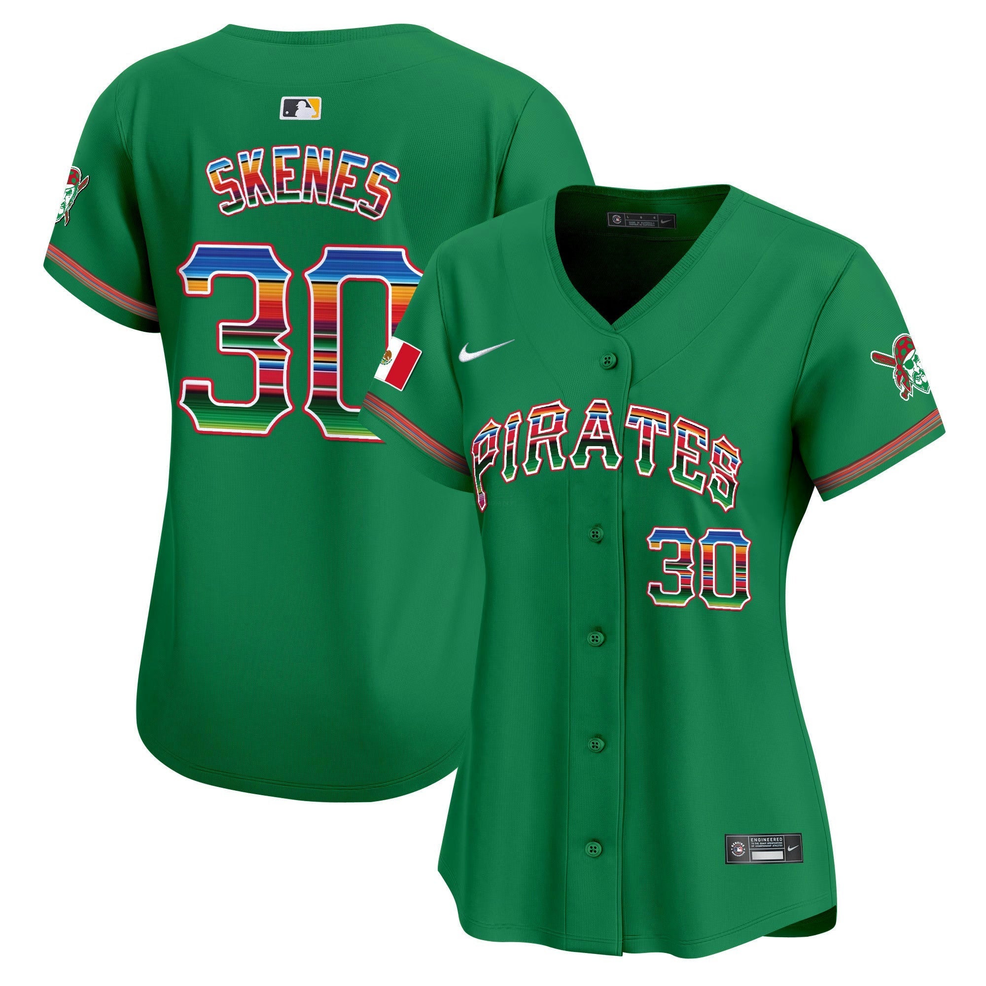 Camisa MLB Women’s Pittsburgh Mexico Vapor Premier Limited Jersey
