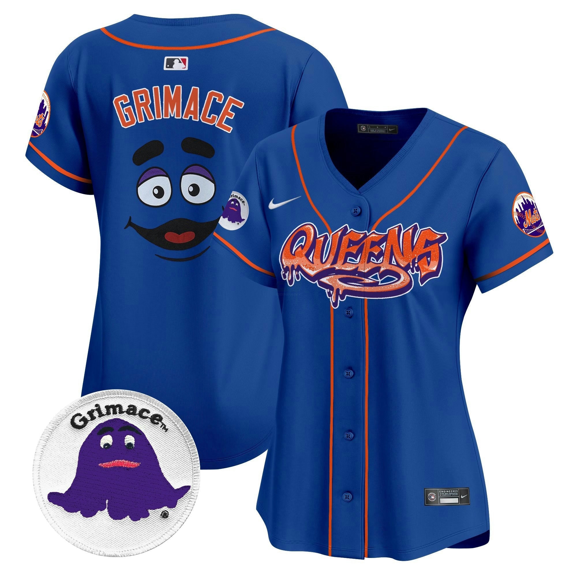 Camisa MLB Women’s Queens Graffiti Vapor Premier Limited Jersey