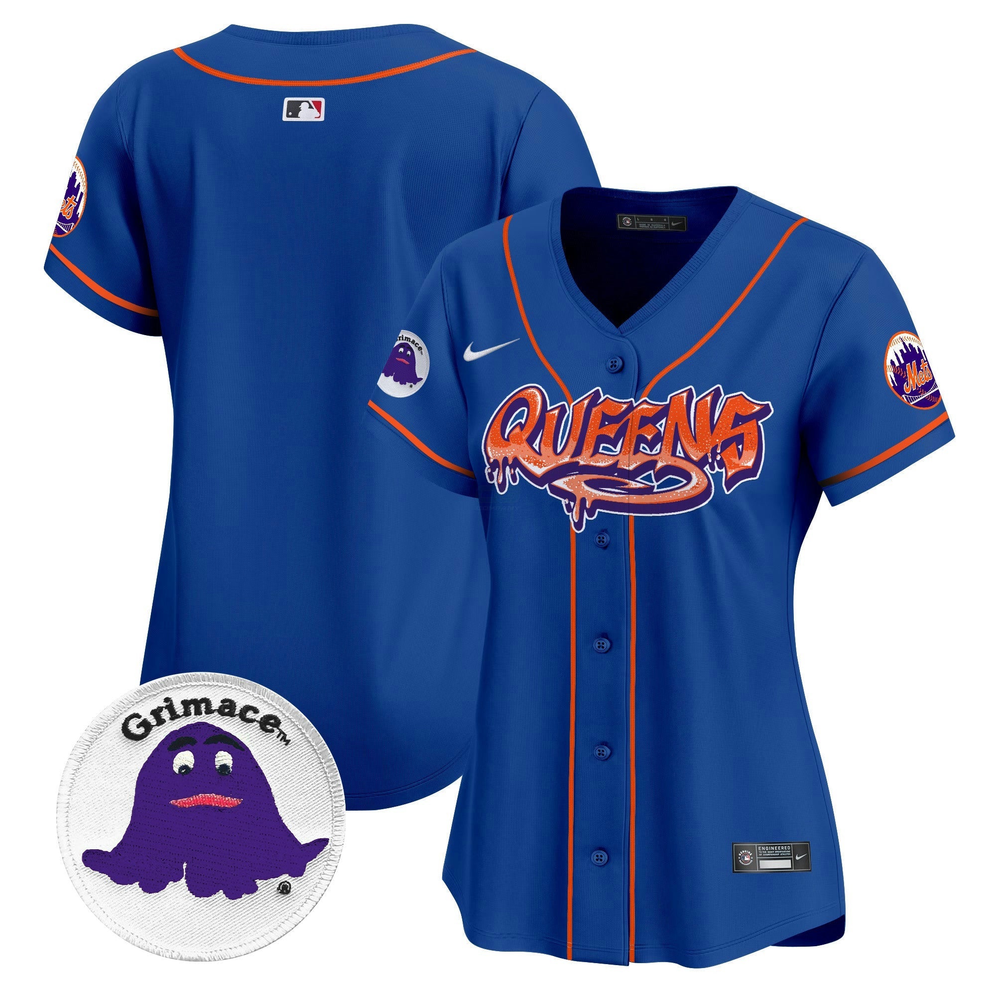 Camisa MLB Women’s Queens Graffiti Vapor Premier Limited Jersey
