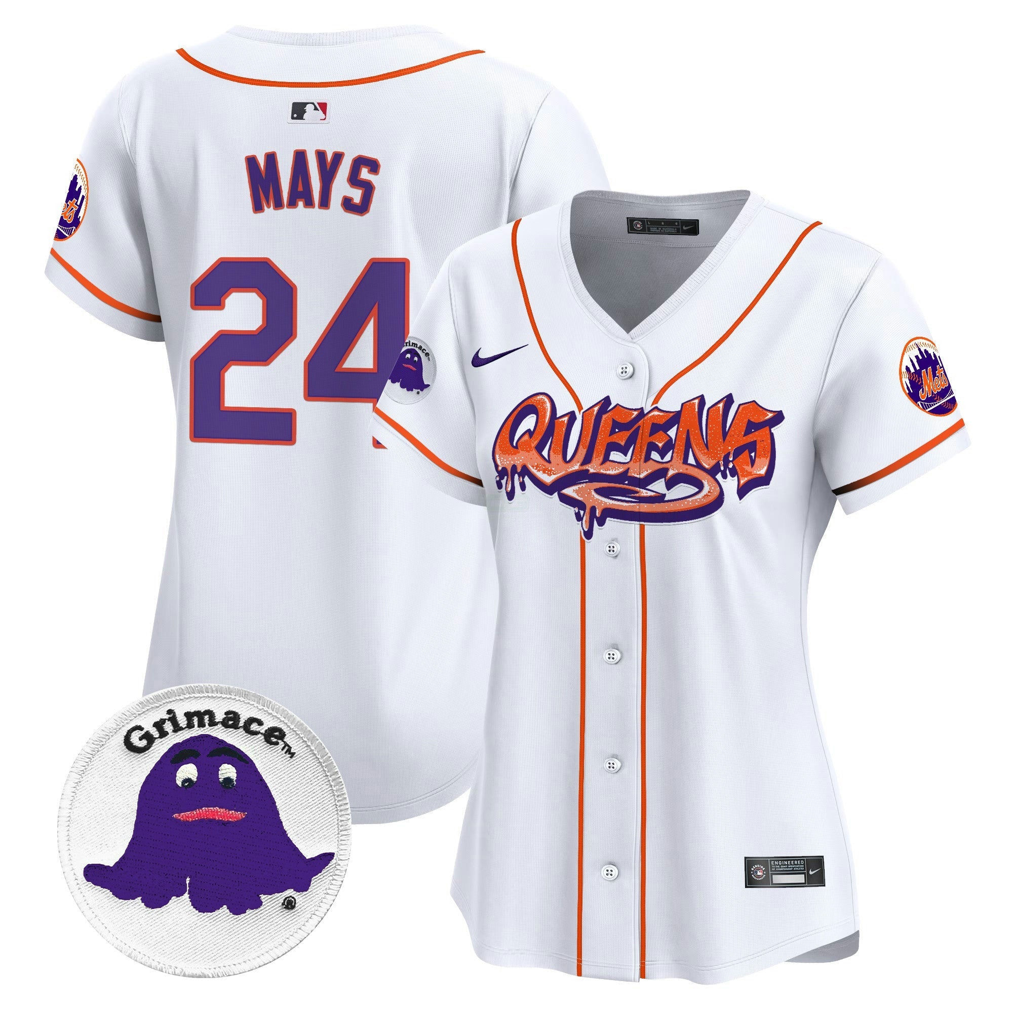 Camisa MLB Women’s Queens Graffiti Vapor Premier Limited Jersey