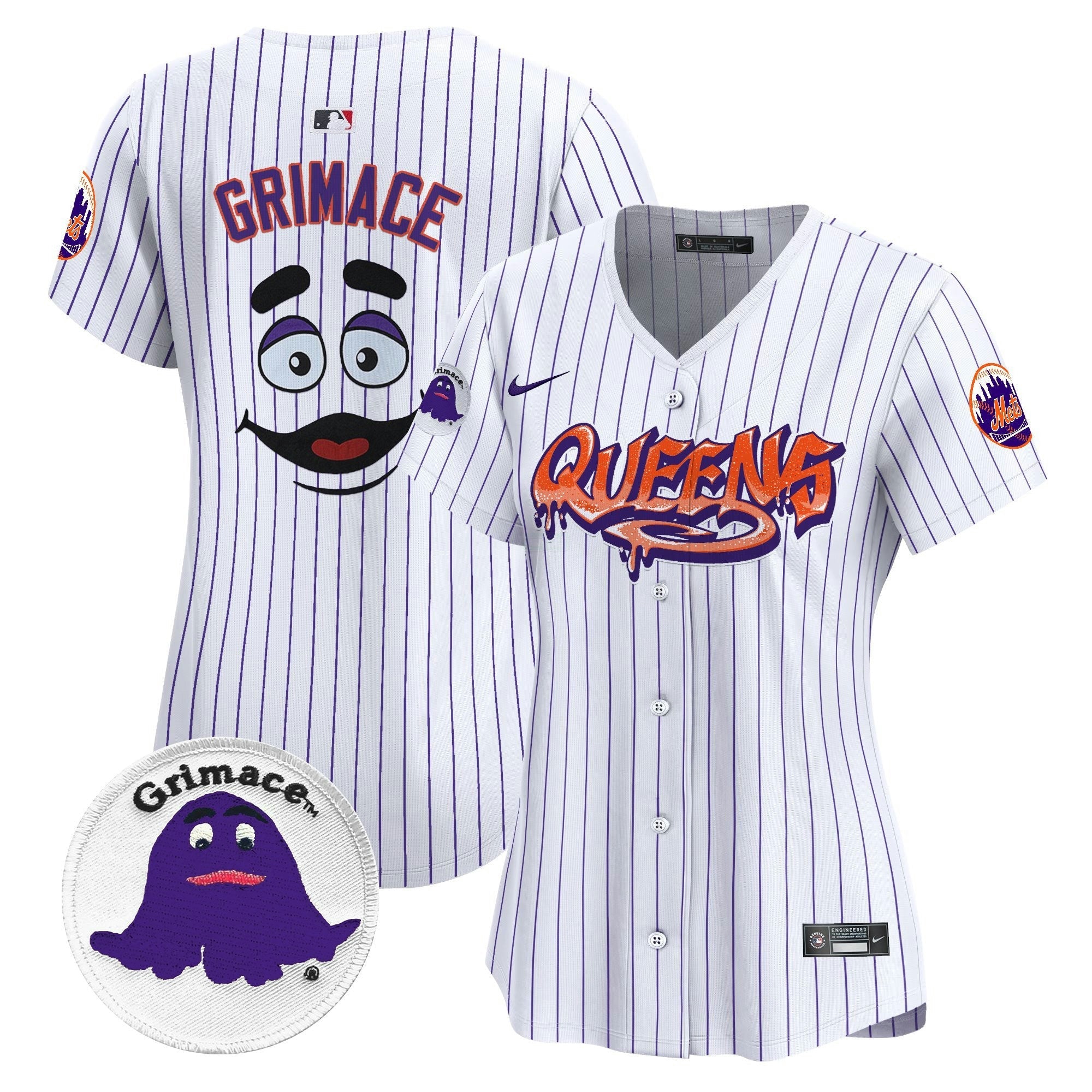 Camisa MLB Women’s Queens Graffiti Vapor Premier Limited Jersey