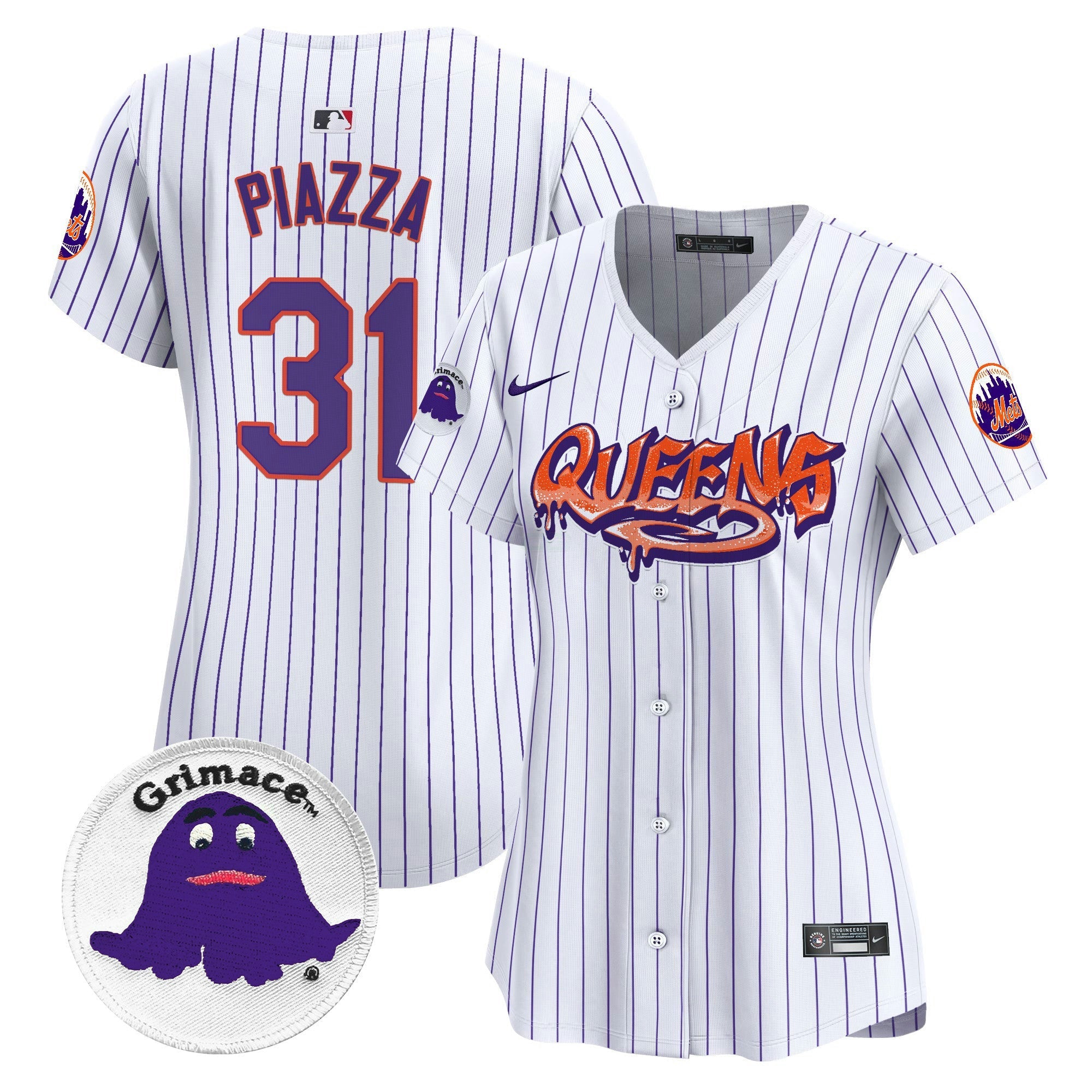 Camisa MLB Women’s Queens Graffiti Vapor Premier Limited Jersey