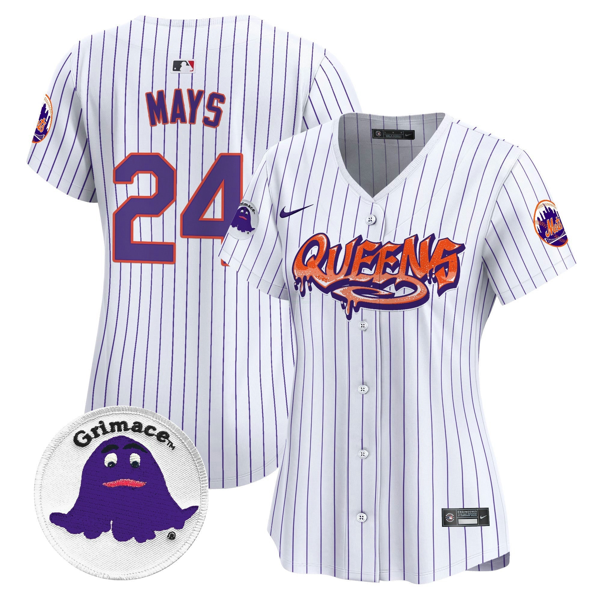 Camisa MLB Women’s Queens Graffiti Vapor Premier Limited Jersey