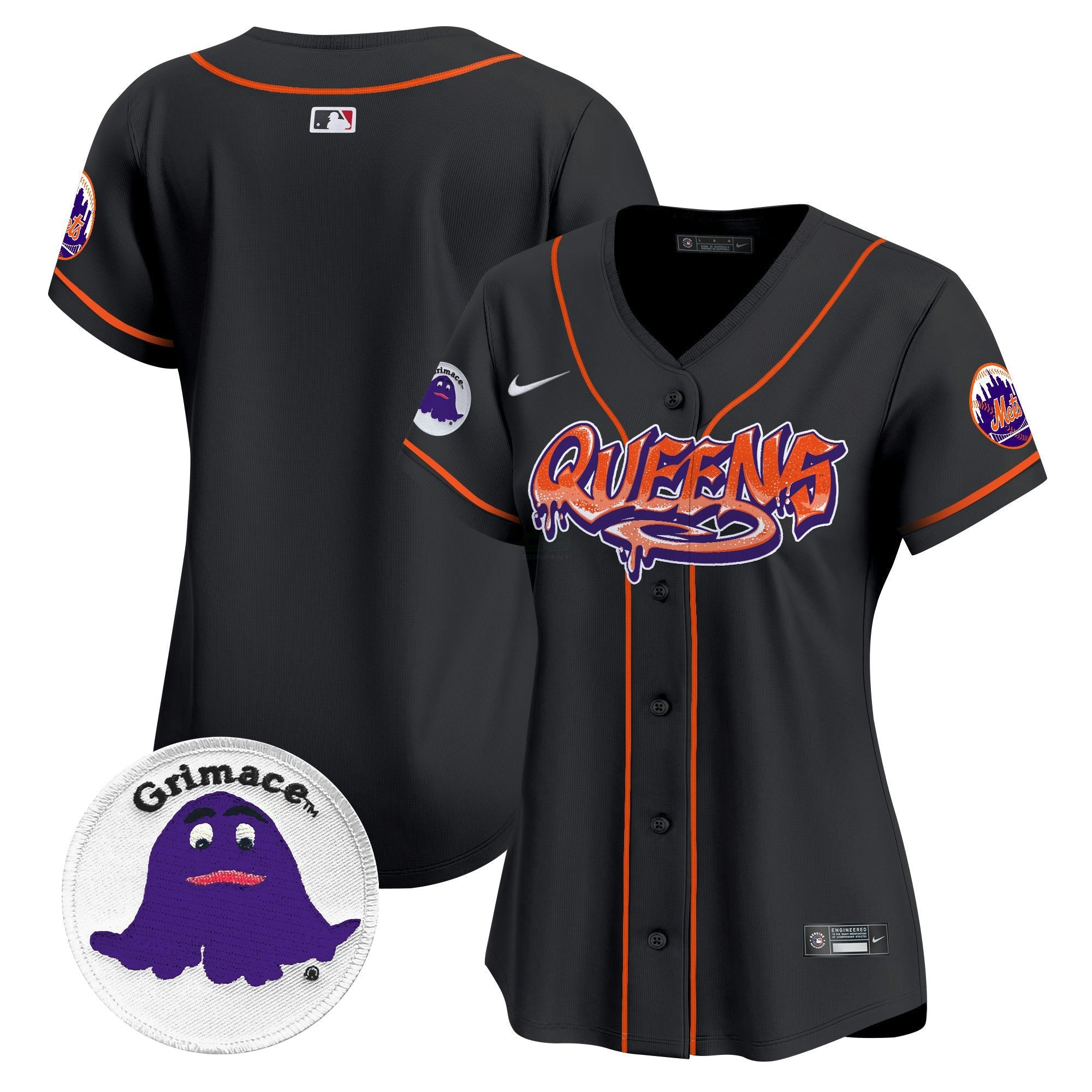 Camisa MLB Women’s Queens Graffiti Vapor Premier Limited Jersey