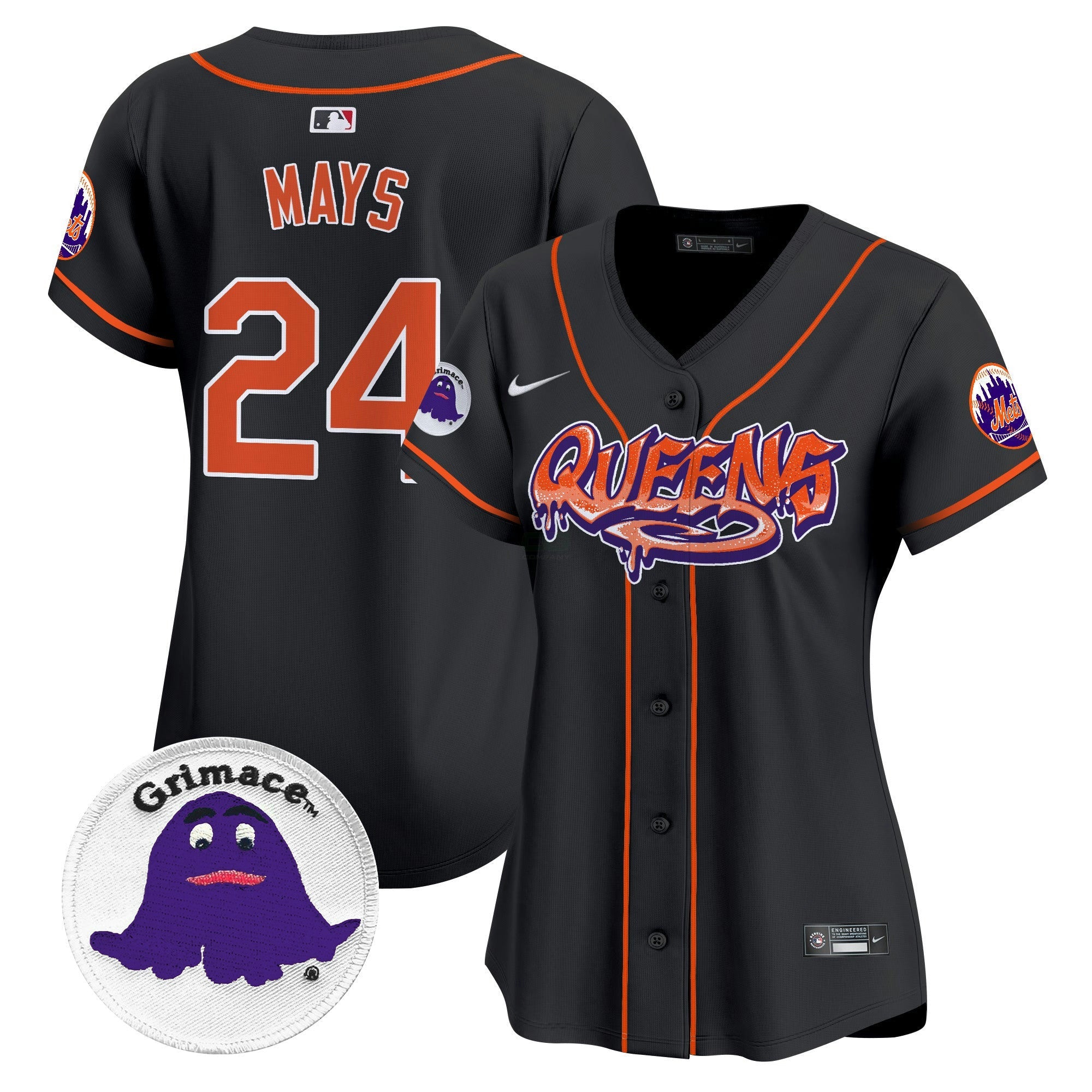 Camisa MLB Women’s Queens Graffiti Vapor Premier Limited Jersey