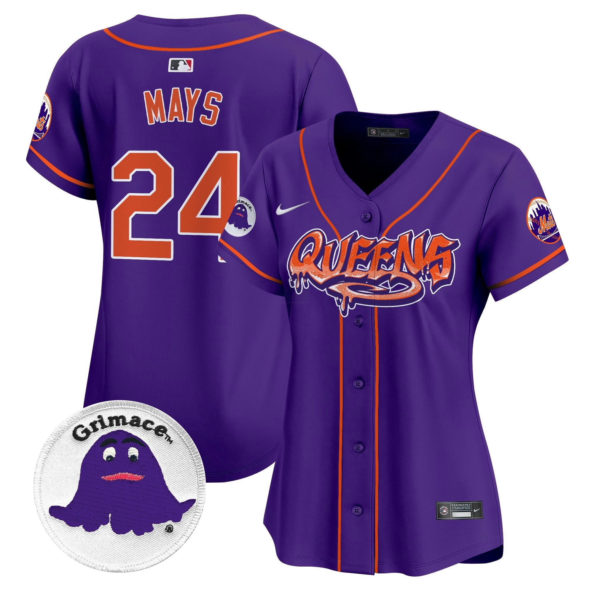 Camisa MLB Women’s Queens Graffiti Vapor Premier Limited Jersey