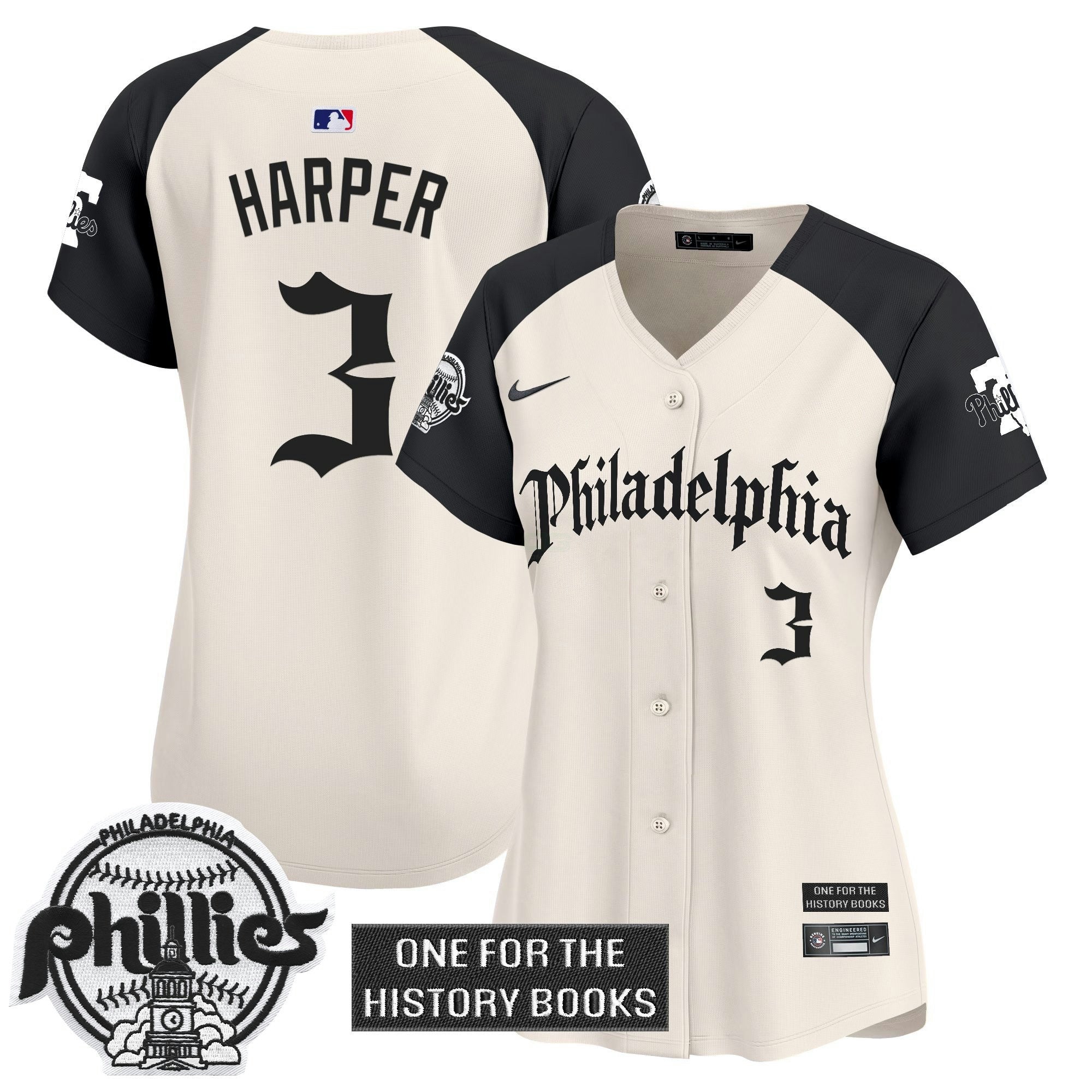 Camisa MLB Women’s ‘Retro Newspaper Edition’ Vapor Premier Limited Jersey