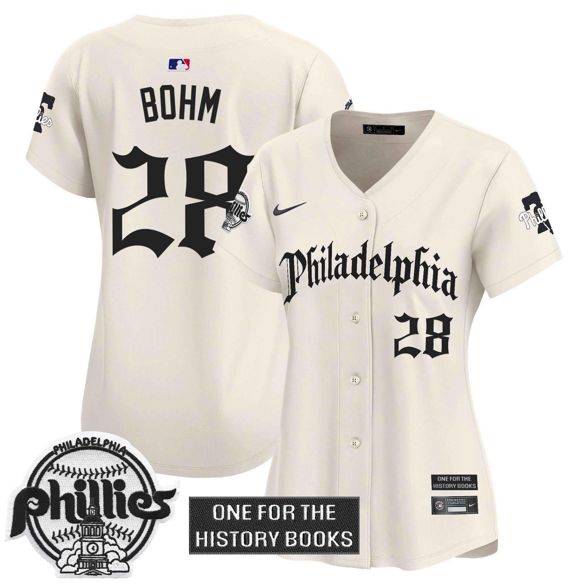 Camisa MLB Women’s ‘Retro Newspaper Edition’ Vapor Premier Limited Jersey