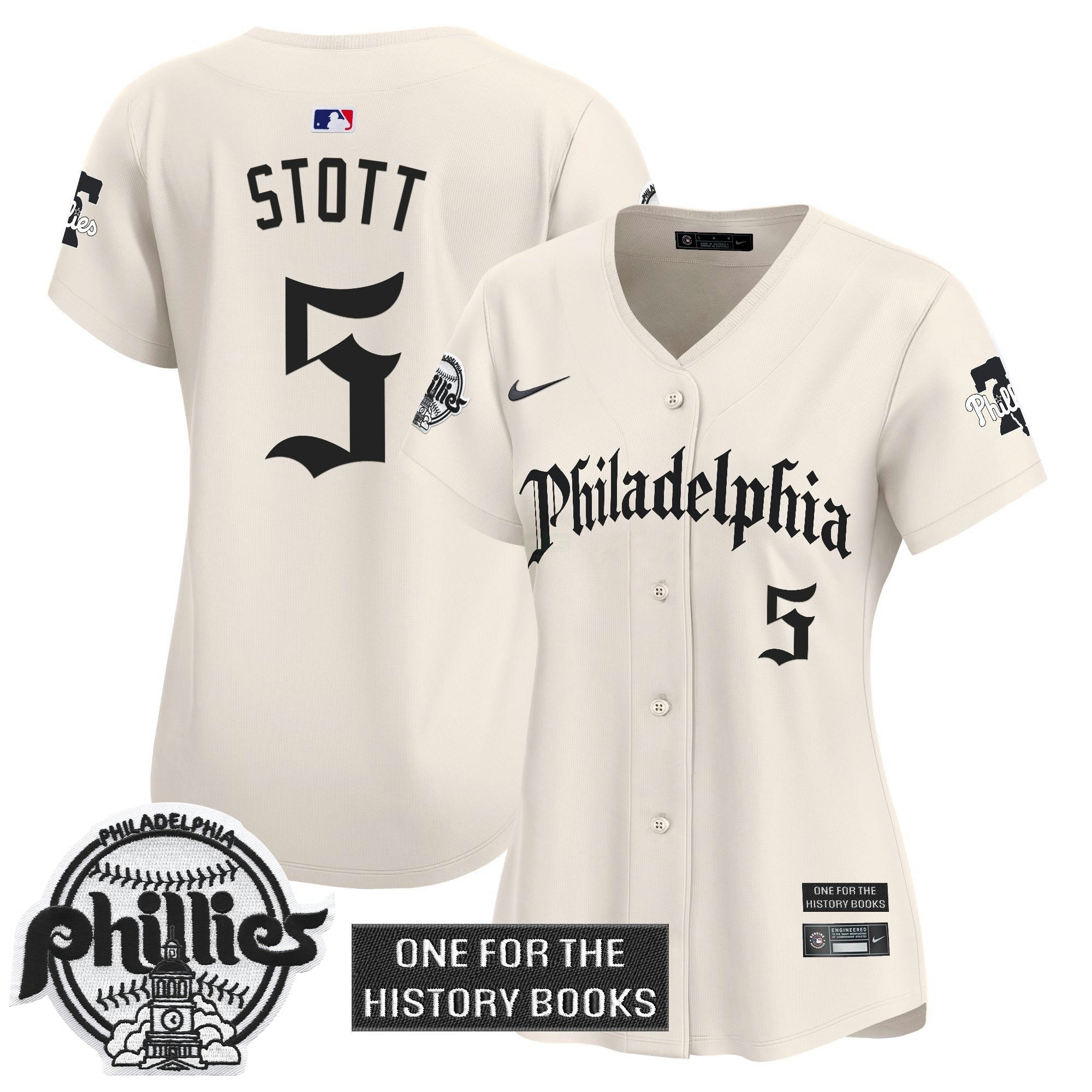 Camisa MLB Women’s ‘Retro Newspaper Edition’ Vapor Premier Limited Jersey