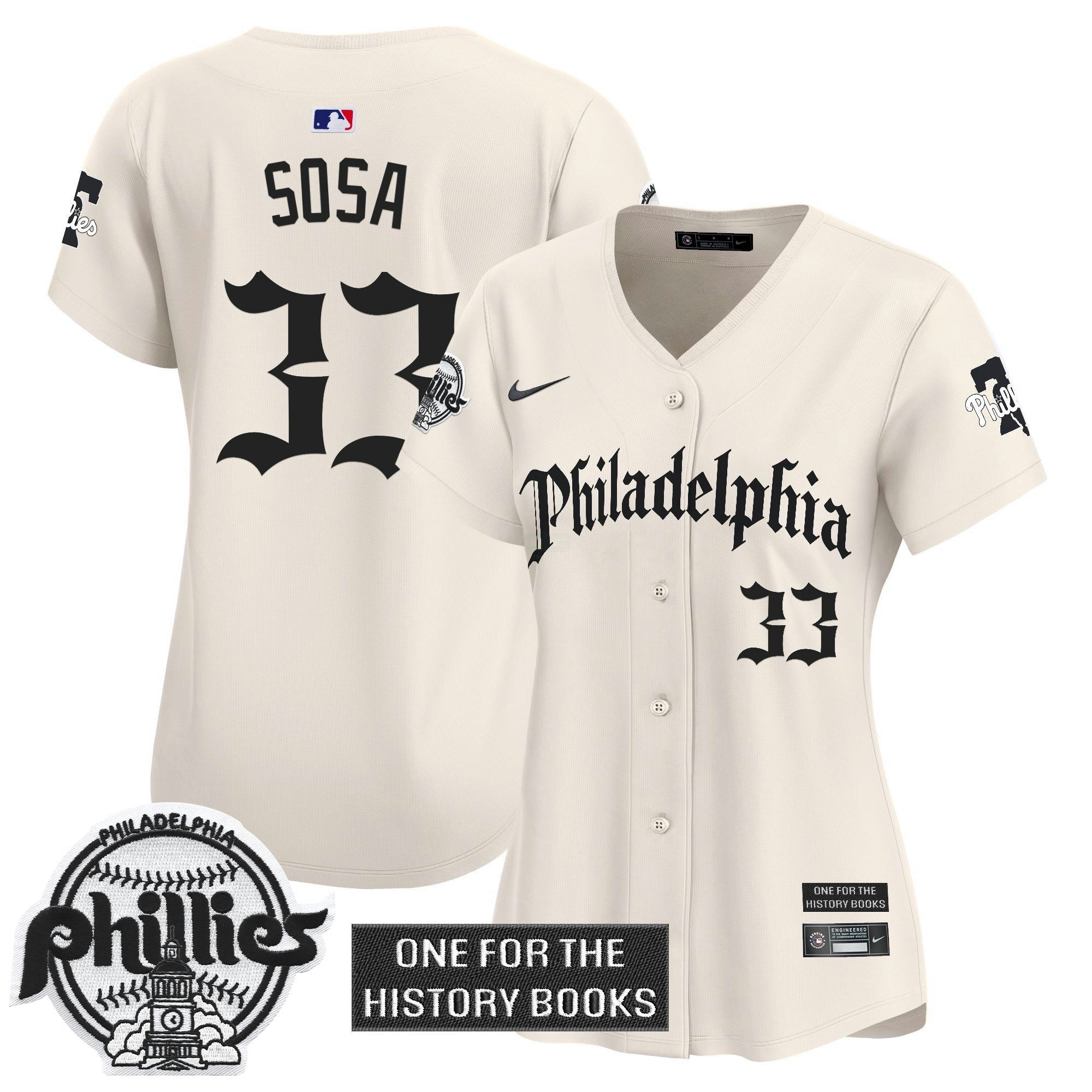 Camisa MLB Women’s ‘Retro Newspaper Edition’ Vapor Premier Limited Jersey