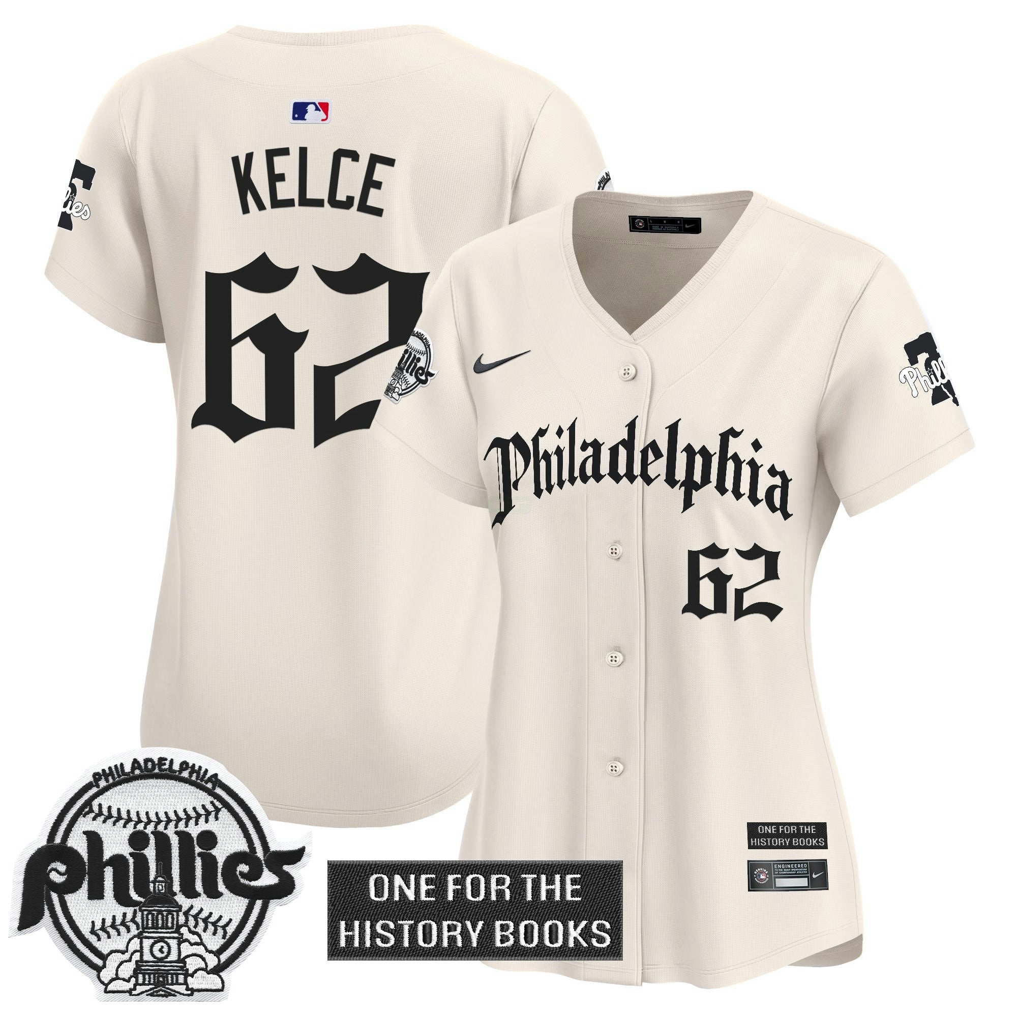 Camisa MLB Women’s ‘Retro Newspaper Edition’ Vapor Premier Limited Jersey
