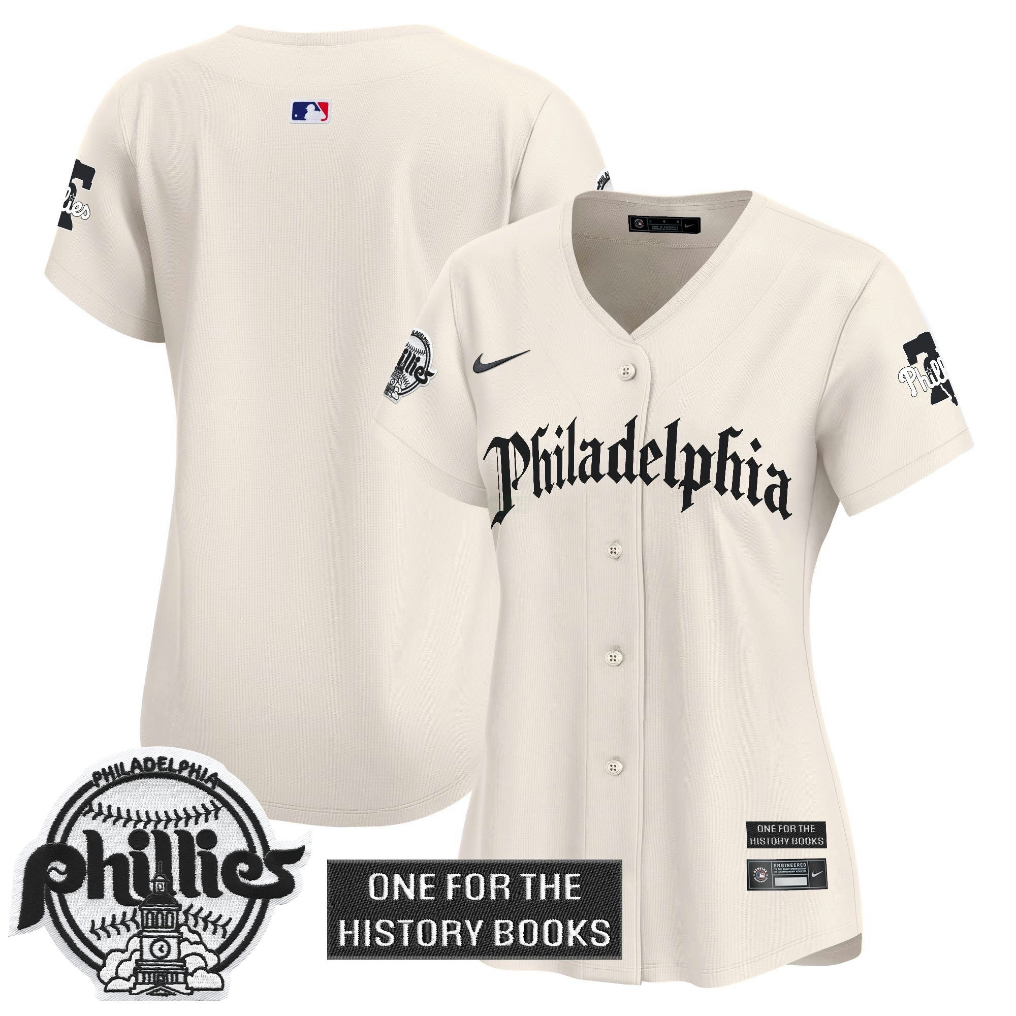 Camisa MLB Women’s ‘Retro Newspaper Edition’ Vapor Premier Limited Jersey